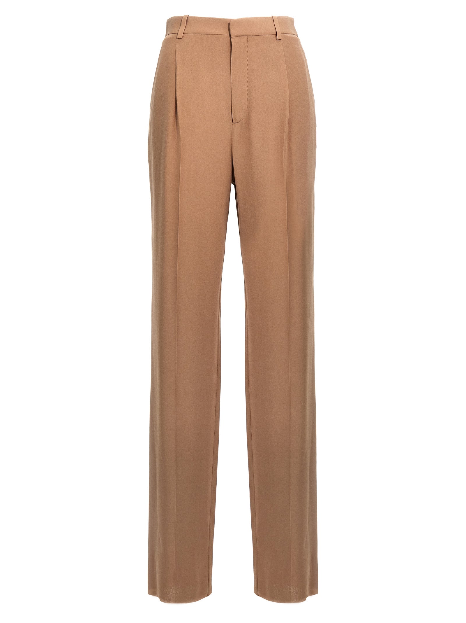 Saint Laurent Crepe Silk Pants