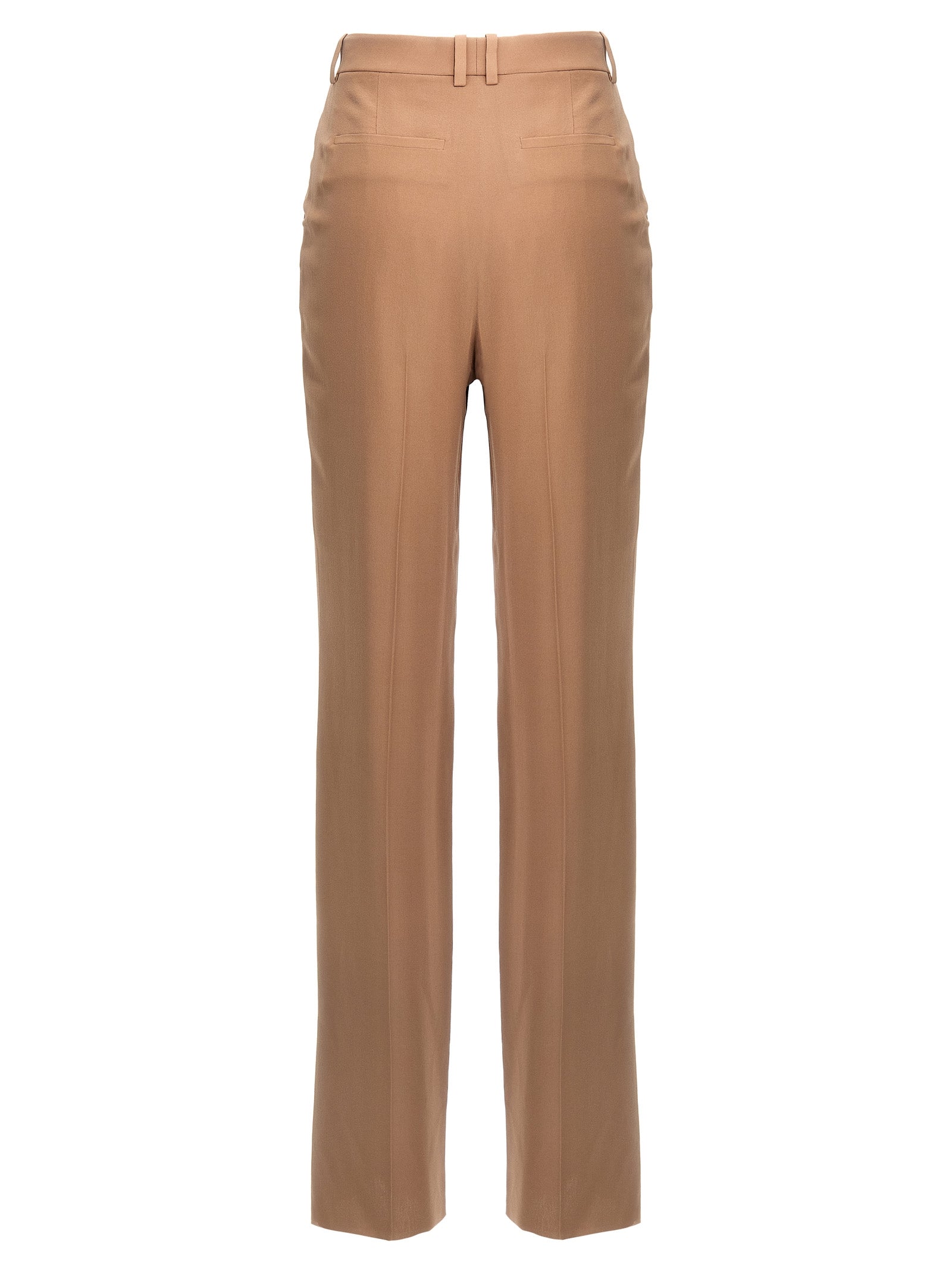 Saint Laurent Crepe Silk Pants