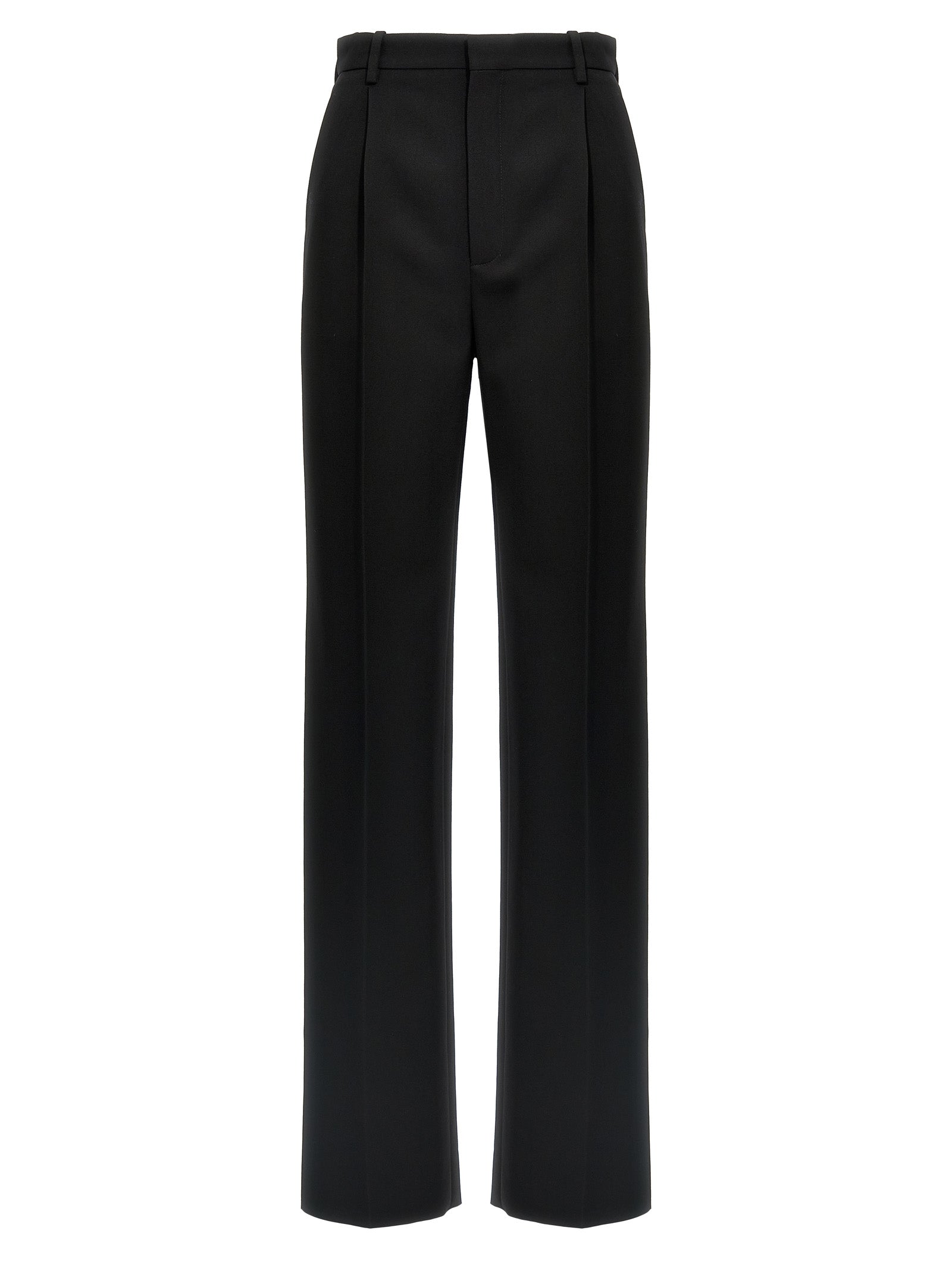 Saint Laurent Grain De Poudre Pants