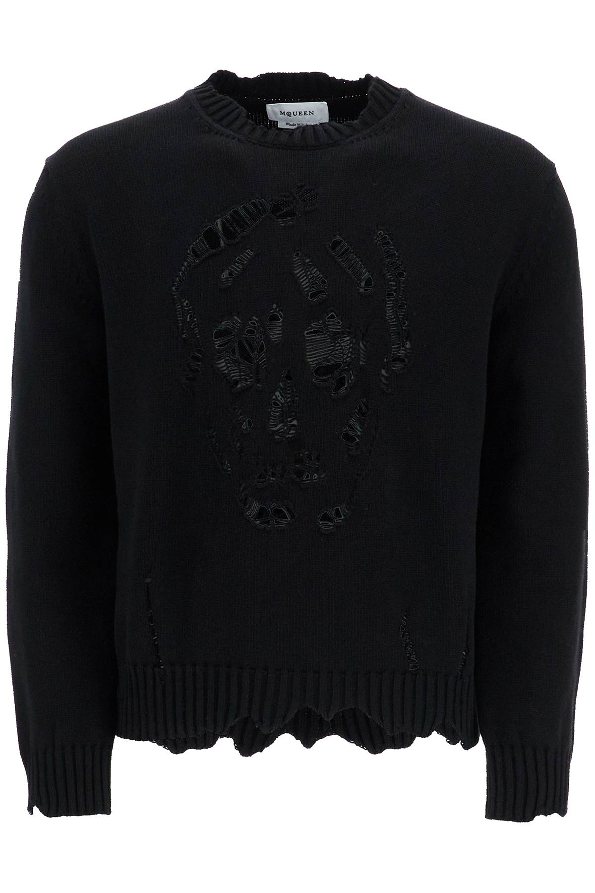 Alexander Mcqueen 'Distressed Skull Print Pul