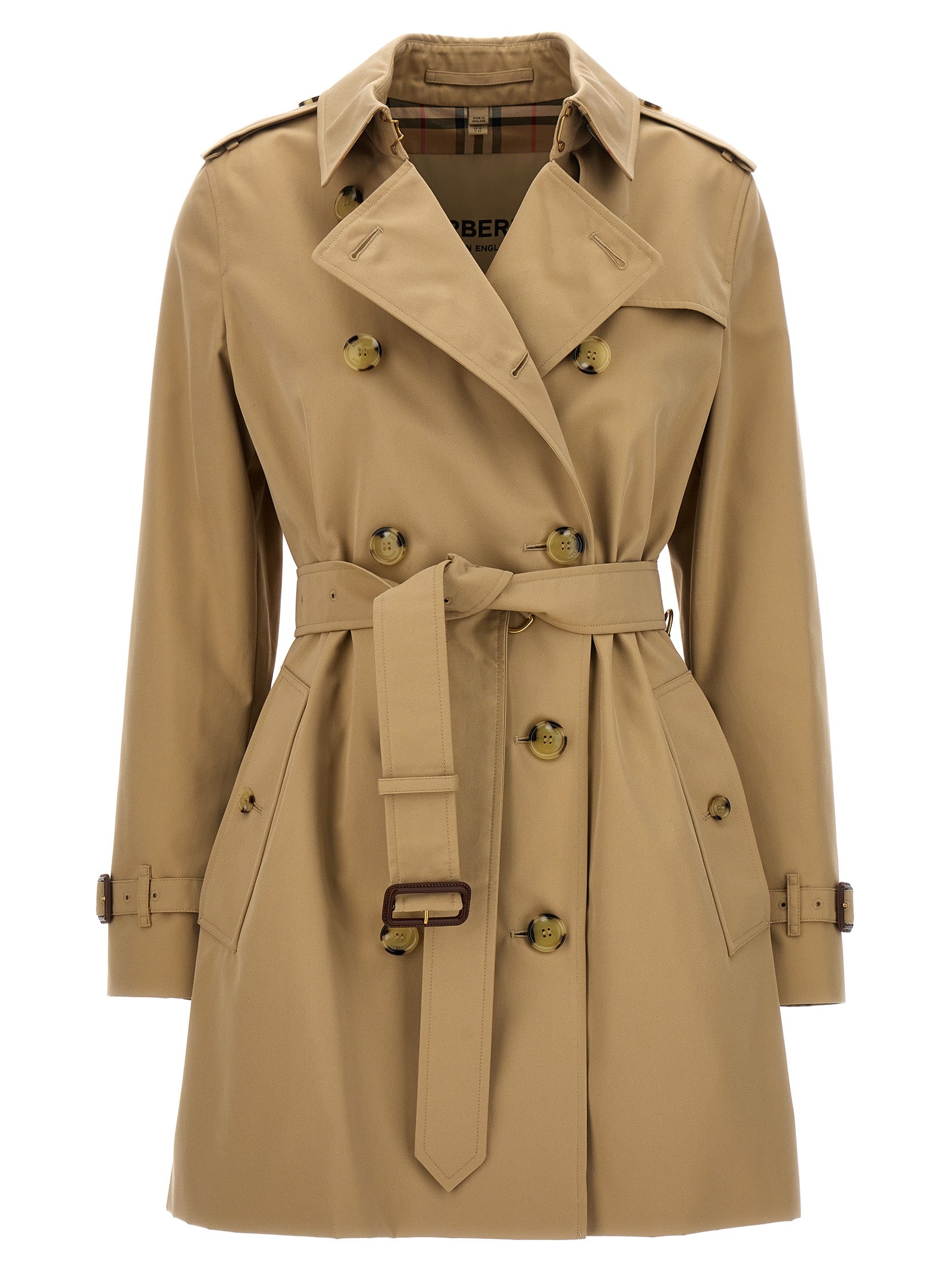 Burberry 'Kensington' Short Trench Coat