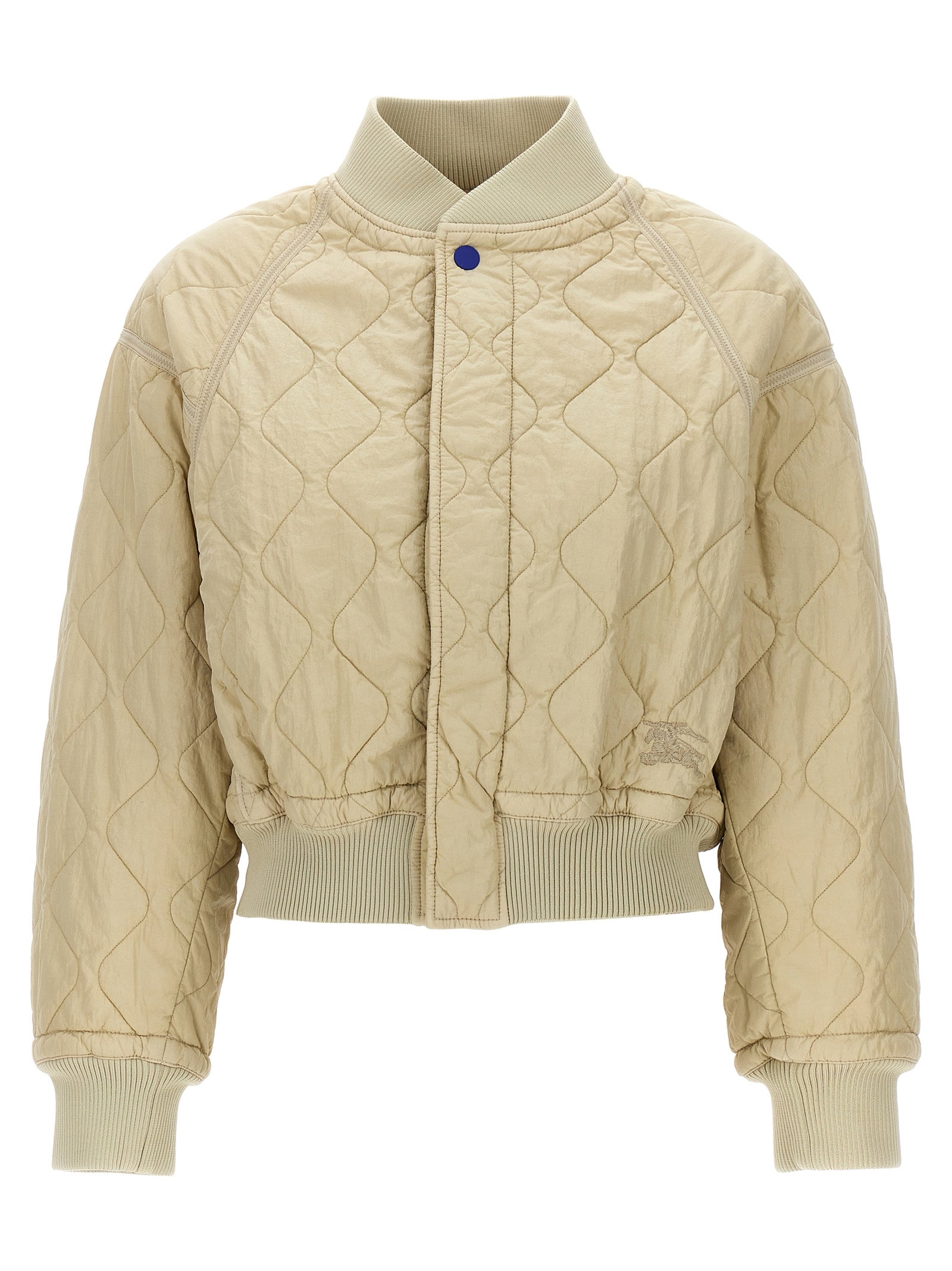 Burberry Quilted Bomber Jacket