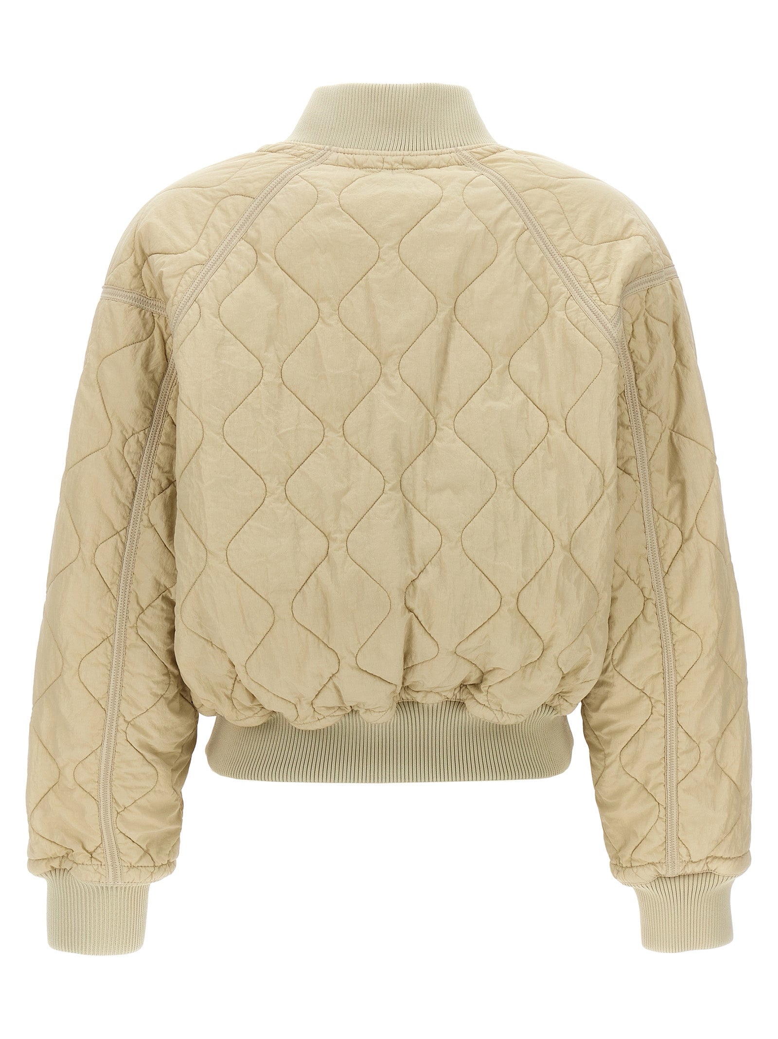 Burberry Quilted Bomber Jacket