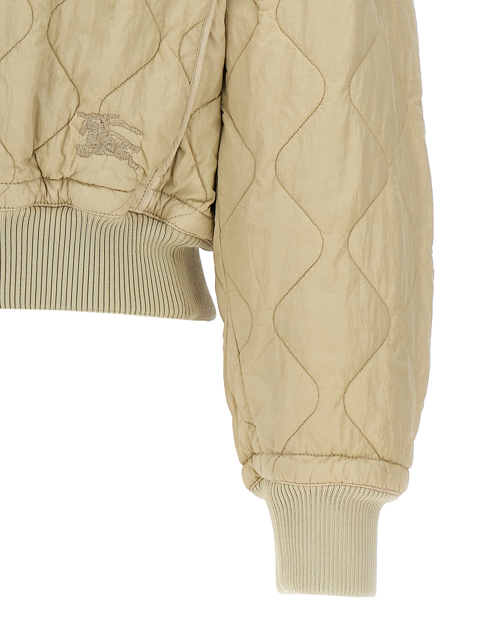 Burberry Quilted Bomber Jacket