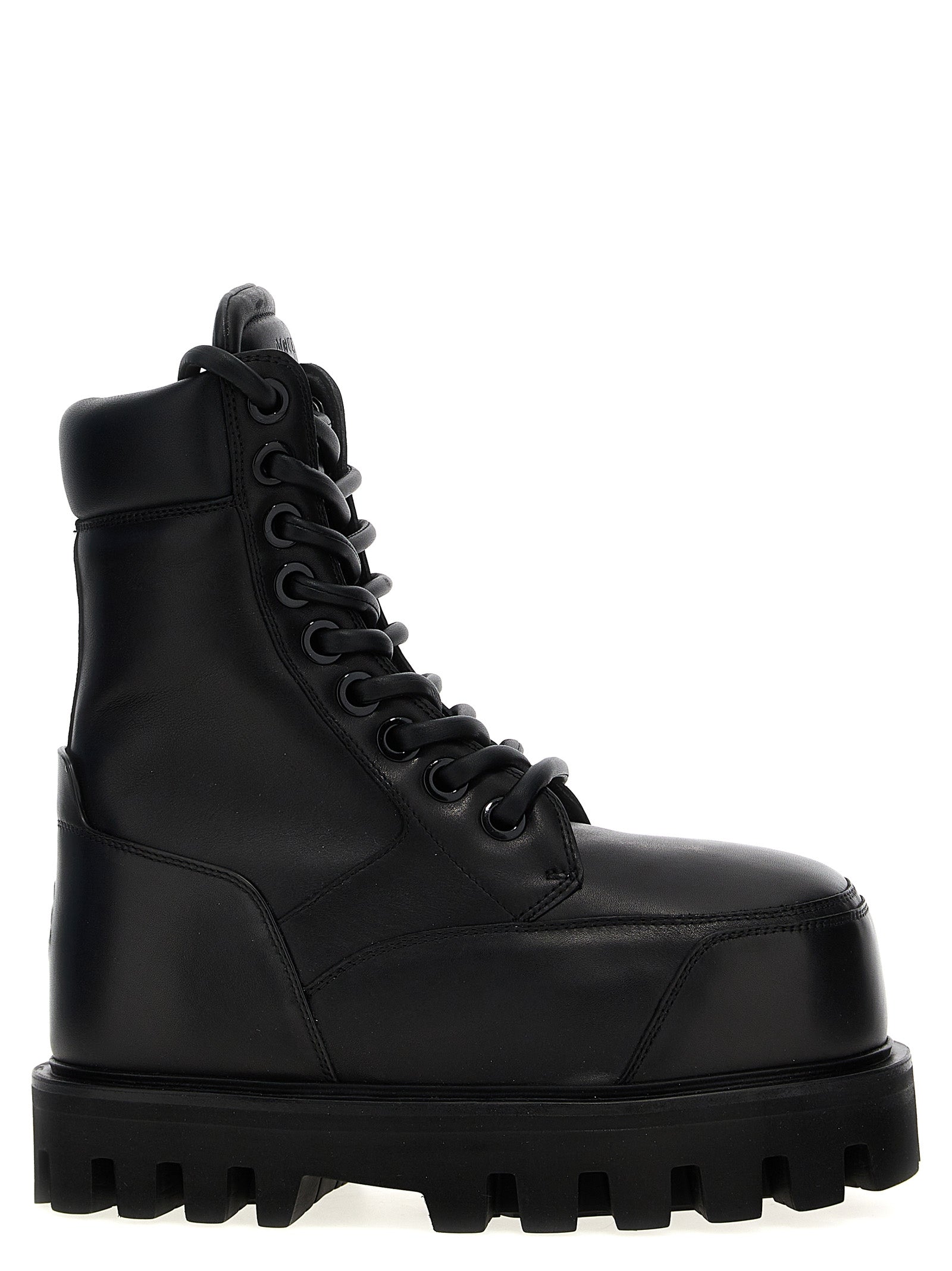 Alexander Mcqueen Nappa Ankle Boots