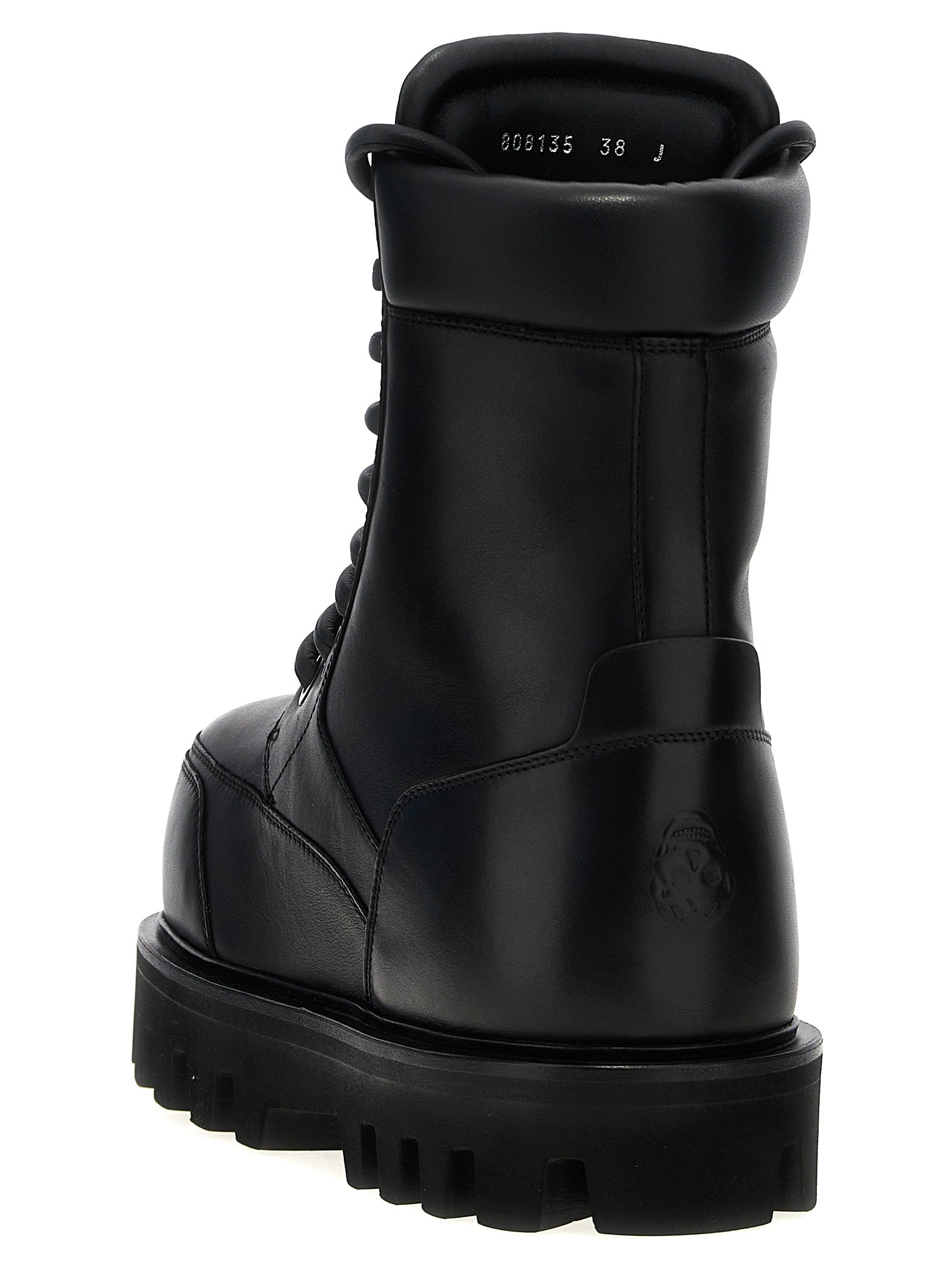 Alexander Mcqueen Nappa Ankle Boots