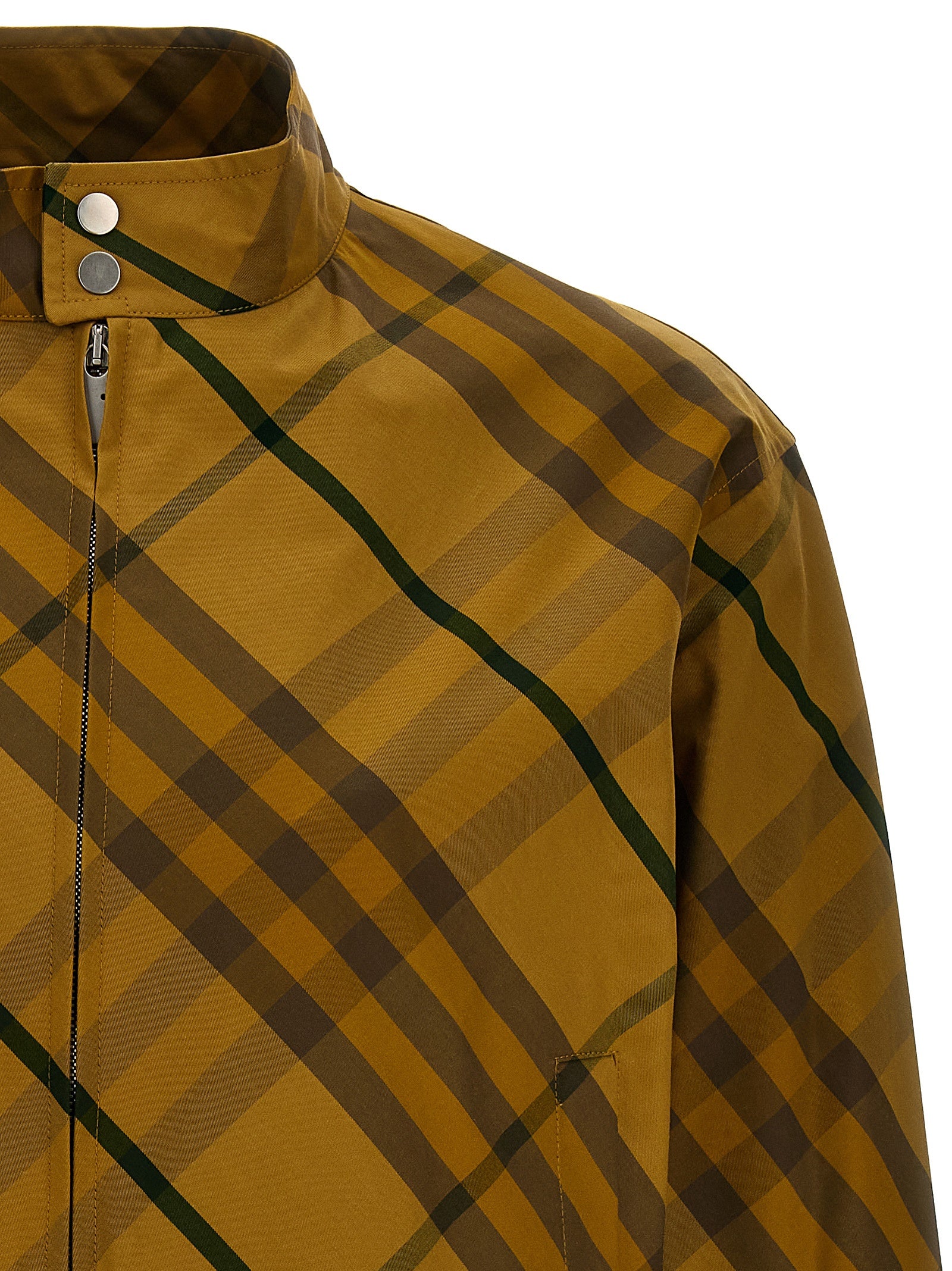 Burberry Check Print Jacket