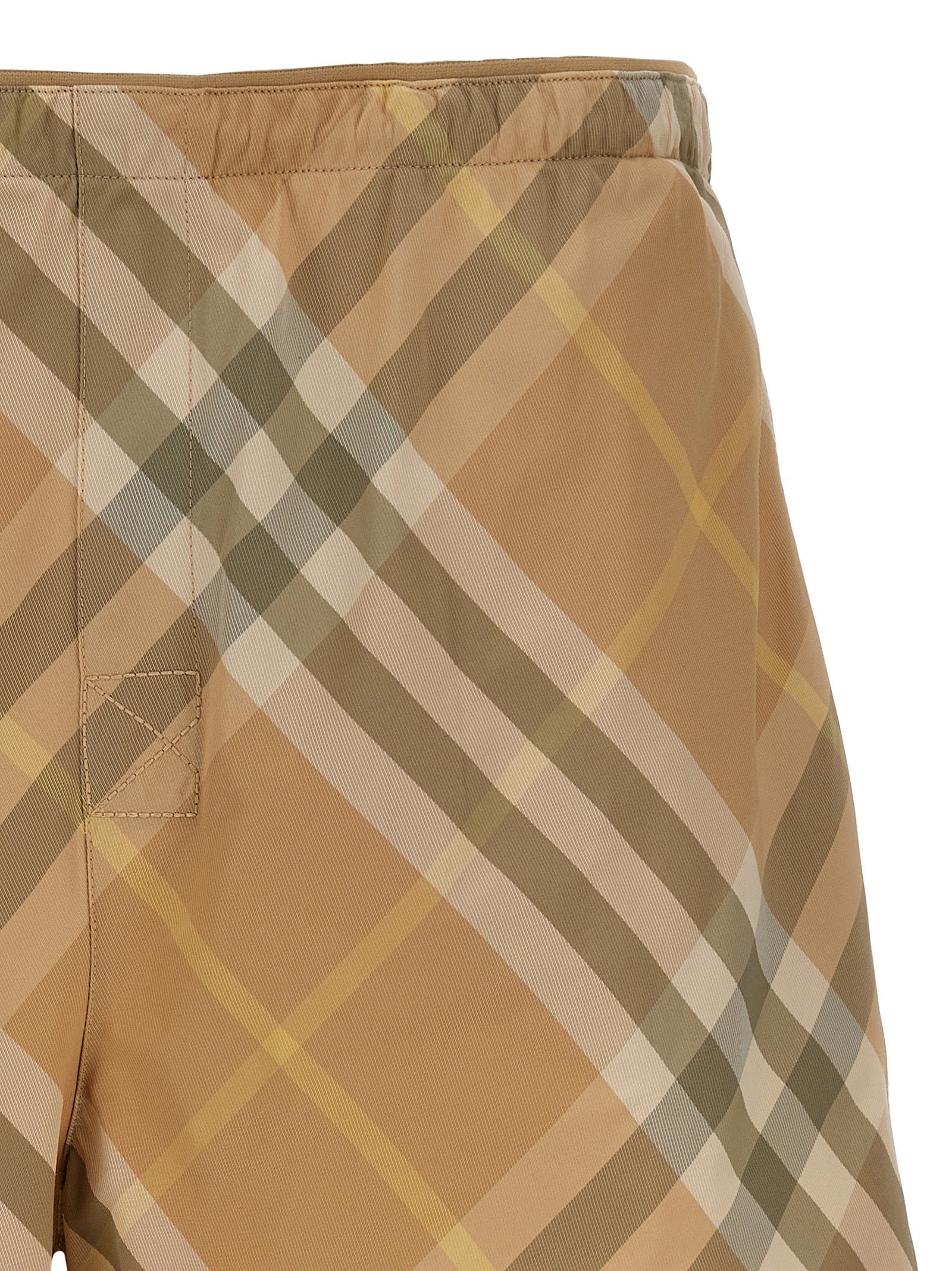 Burberry Check Swim Shorts