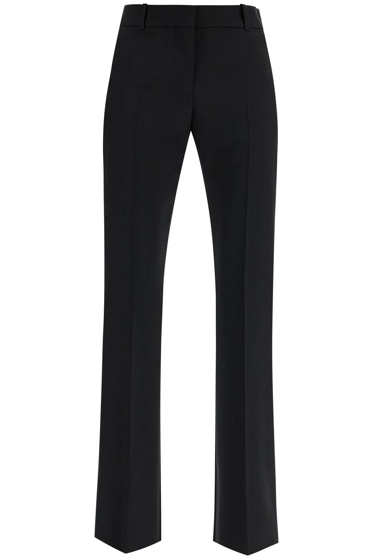 Alexander Mcqueen Bootcut Gabardine Trousers