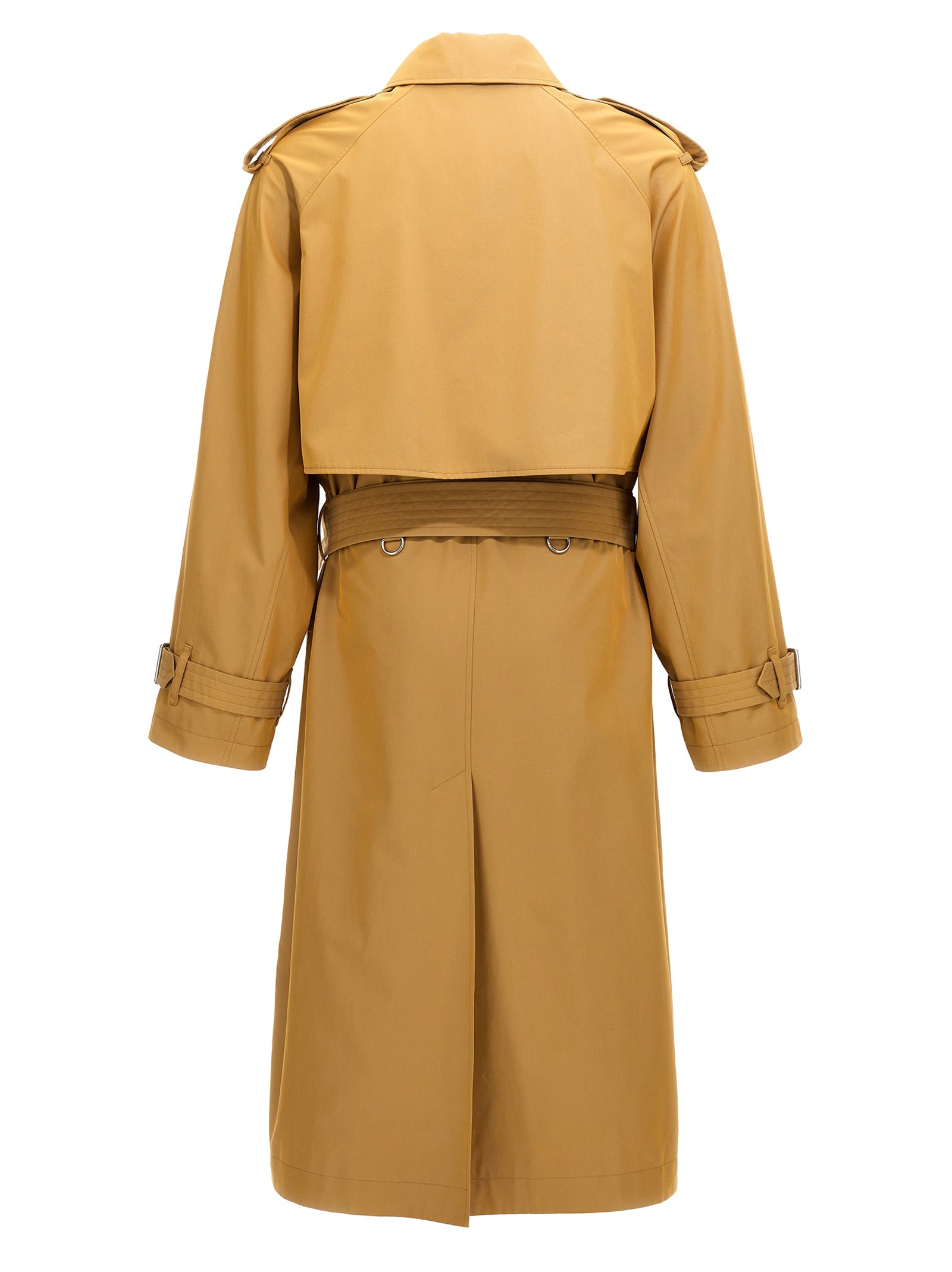 Burberry Double-Breasted Long Trench Coat