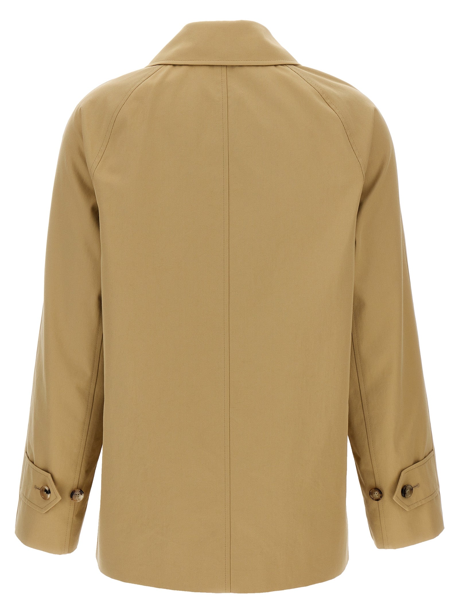 Burberry Gabardine Short Trench Coat