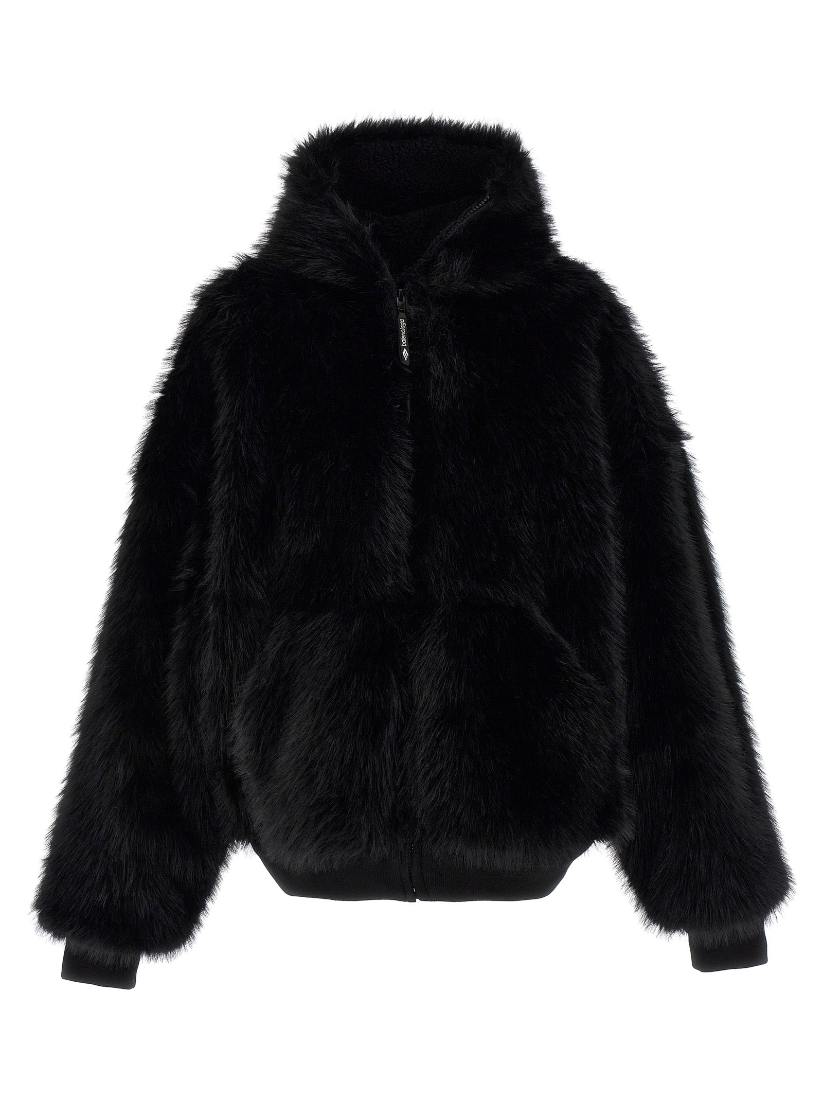 Balenciaga Eco Fur Hooded