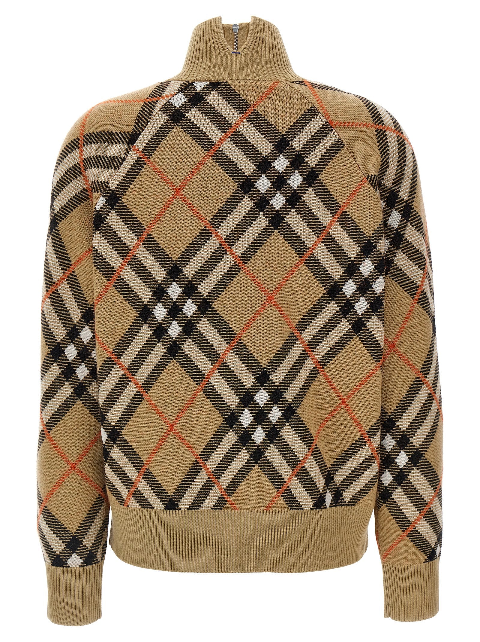 Burberry Check Cardigan