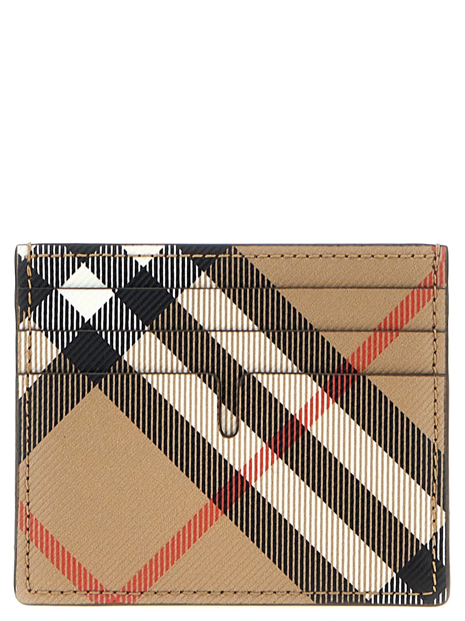 Burberry 'Tall Check' Card Holder