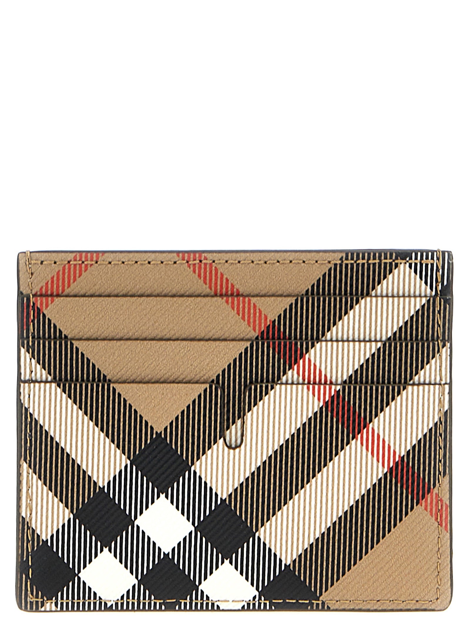 Burberry 'Tall Check' Card Holder