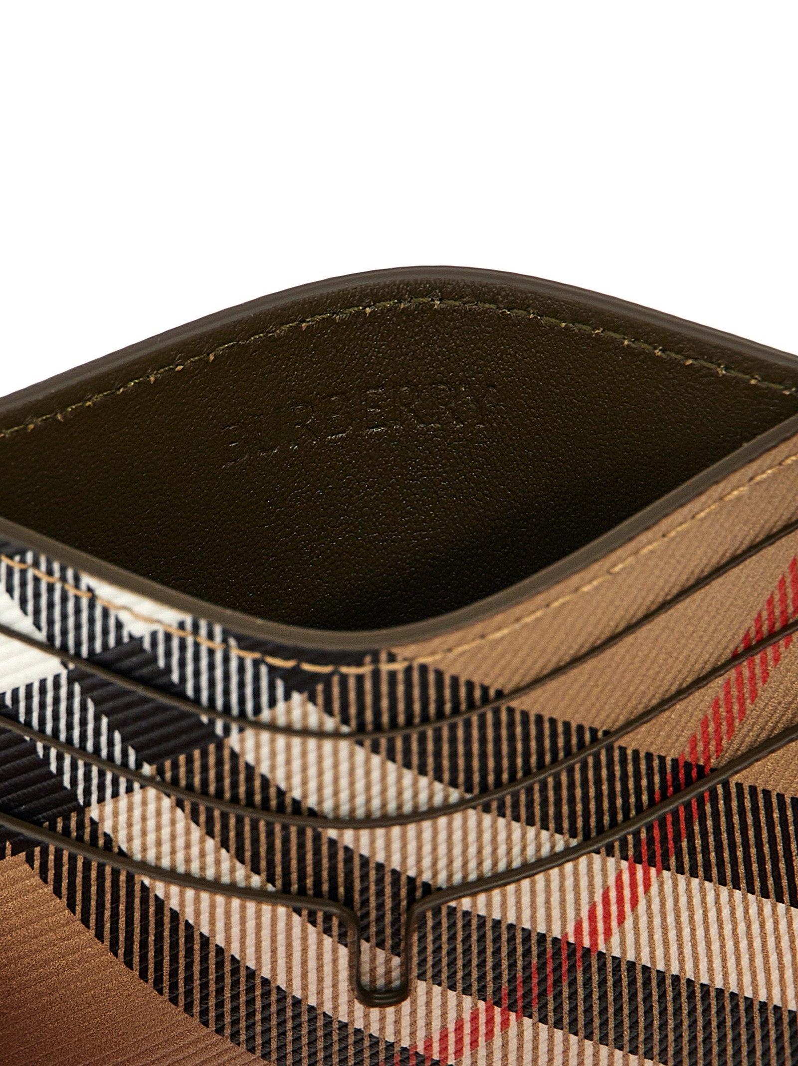 Burberry 'Tall Check' Card Holder