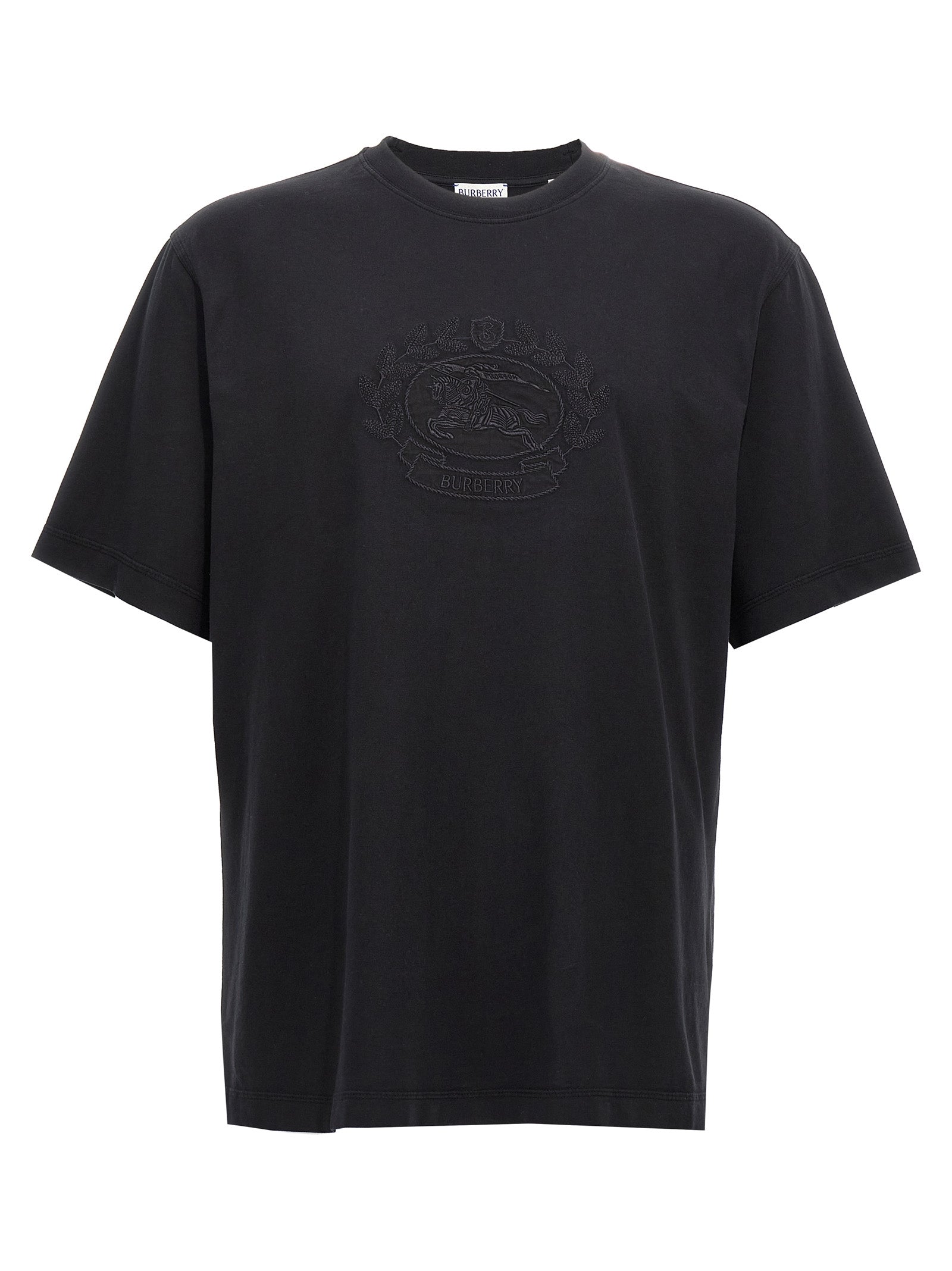 Burberry Logo Embroidery T-Shirt