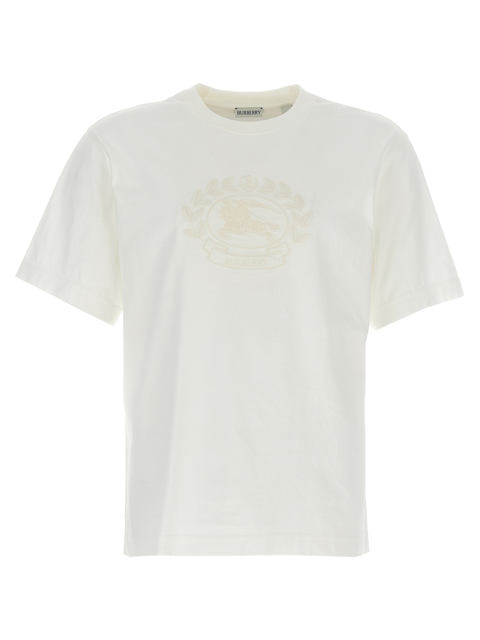 Burberry Logo Embroidery T-Shirt