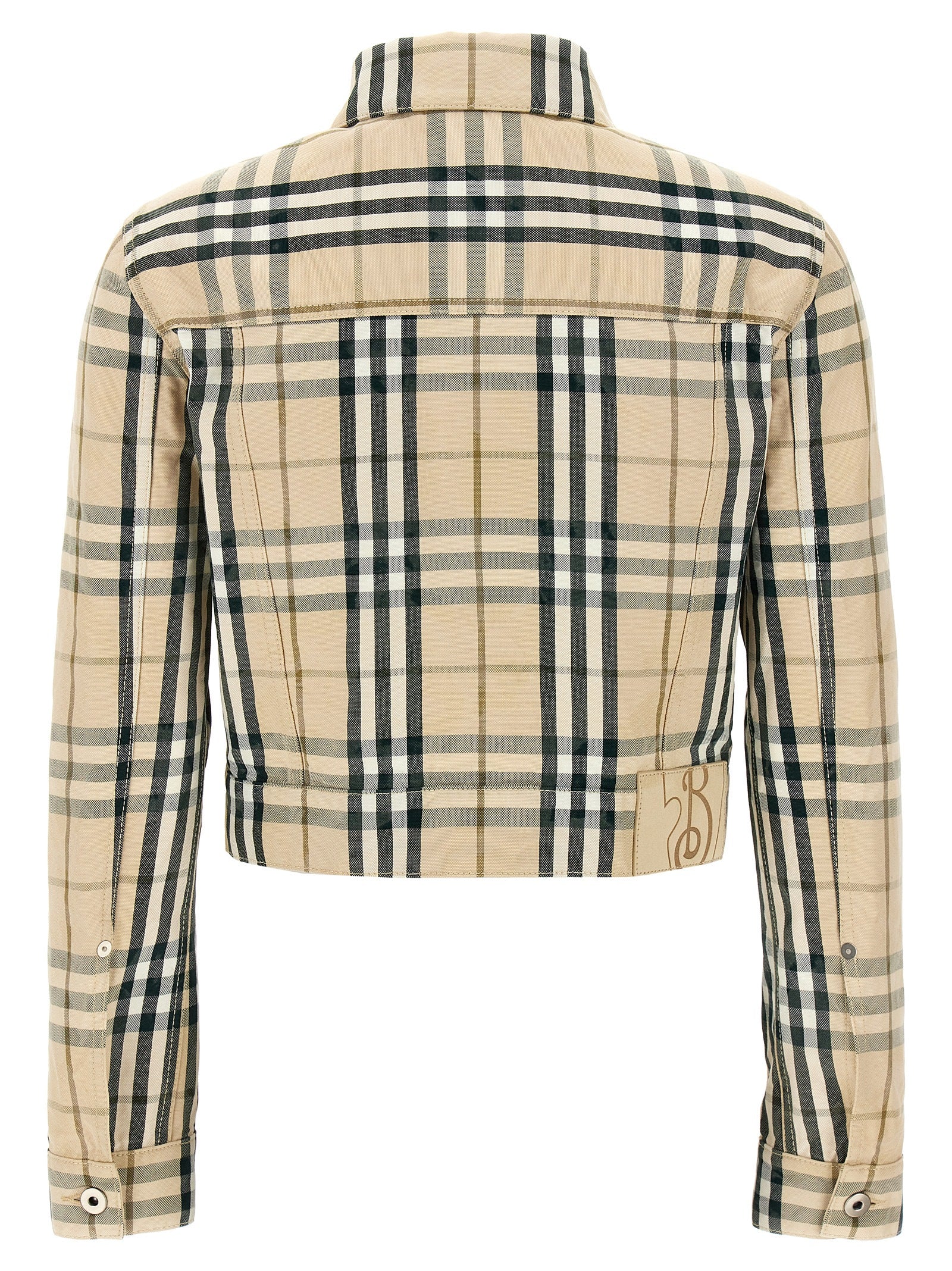 Burberry Check Denim Jacket