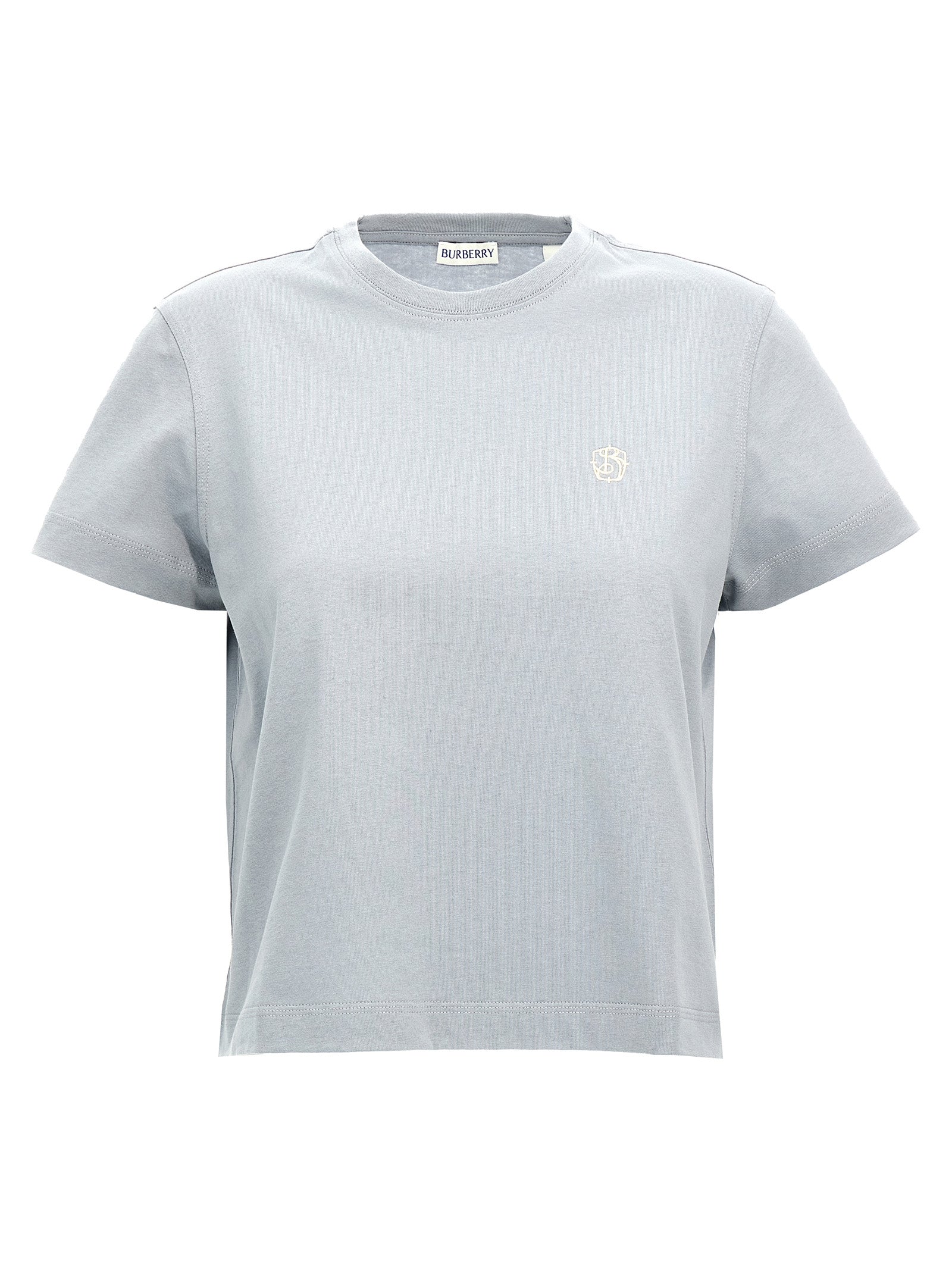 Burberry Logo Embroidery T-Shirt