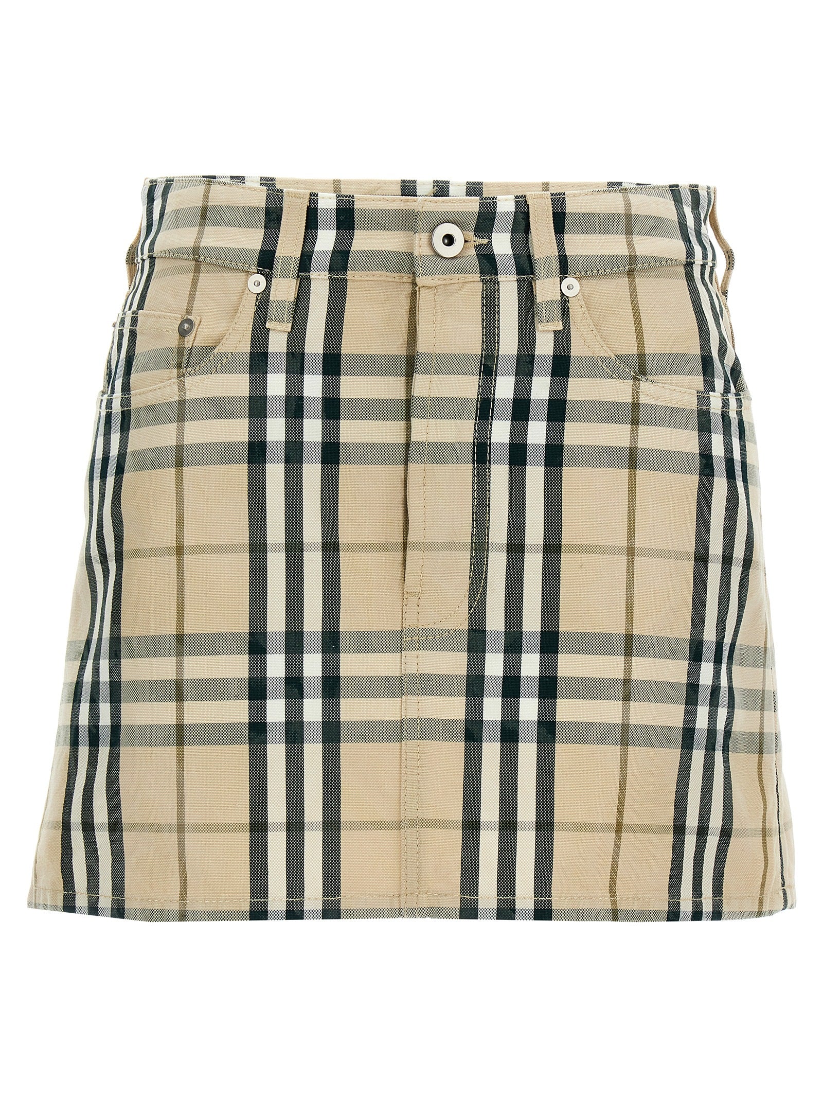 Burberry Check Skirt