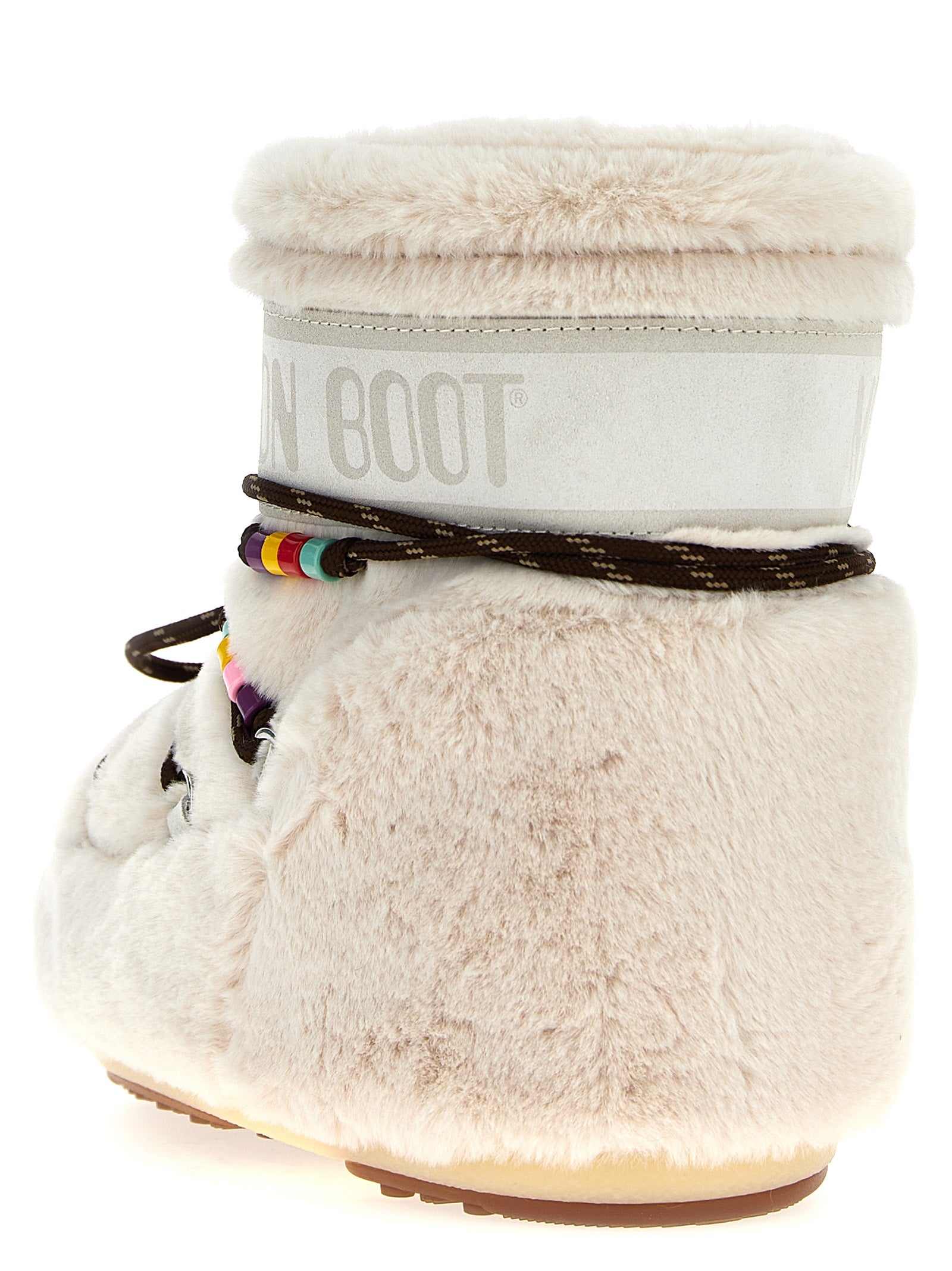 Moon Boot 'Icon Low Faux-Fur Beads' Boots