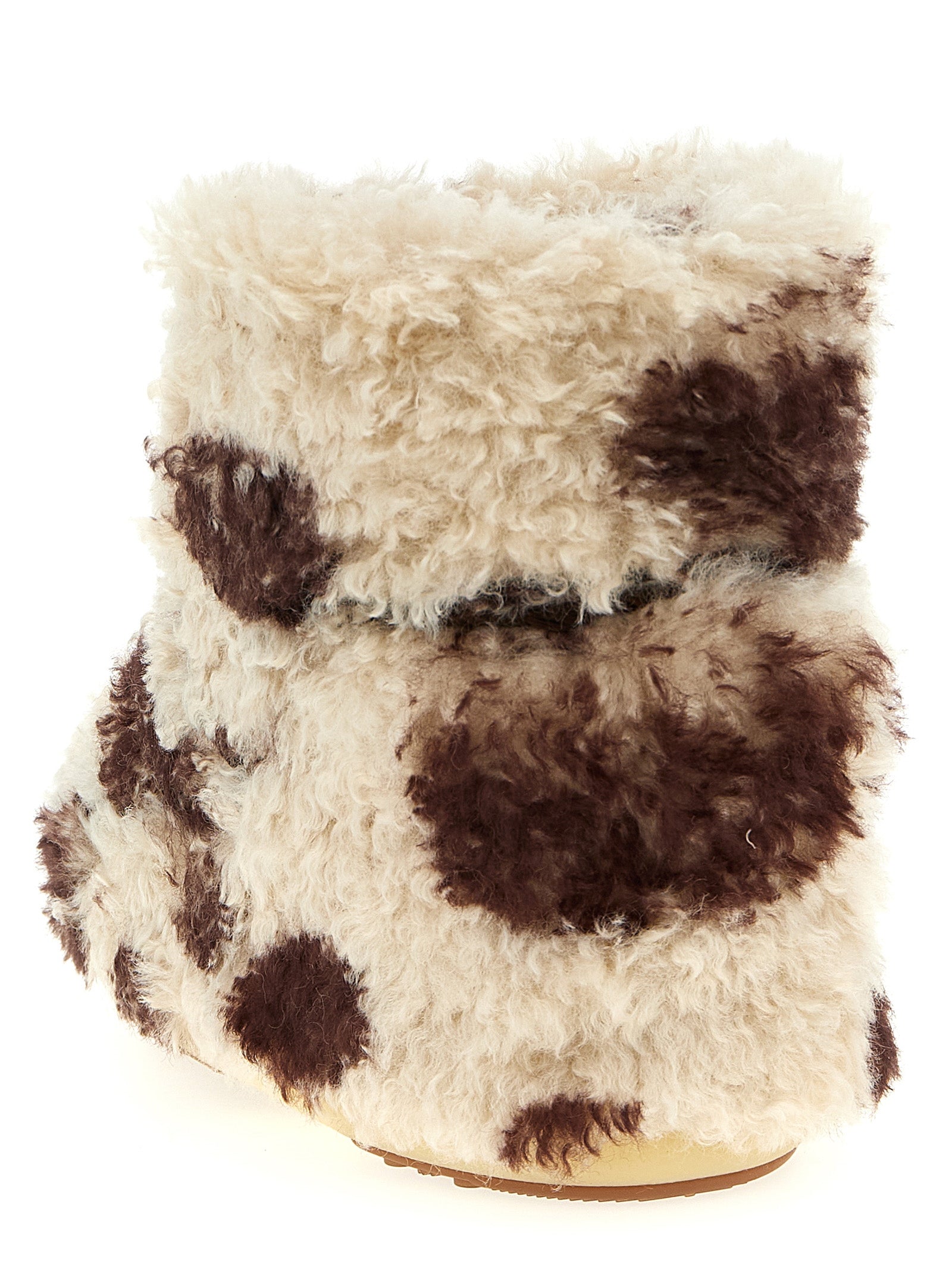 Moon Boot 'Icon Low Curly Light' Ankle Boots