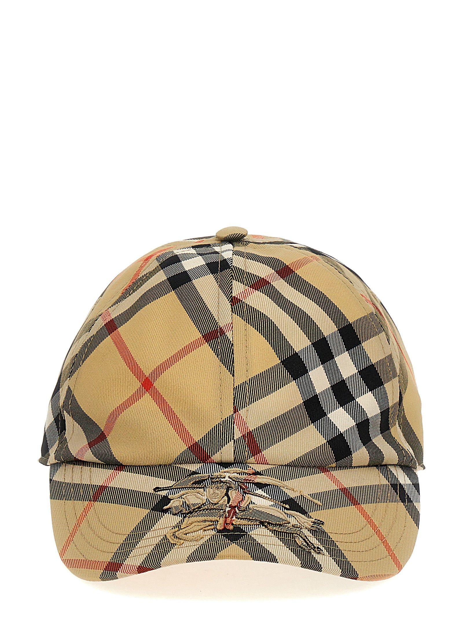 Burberry Check Logo Cap