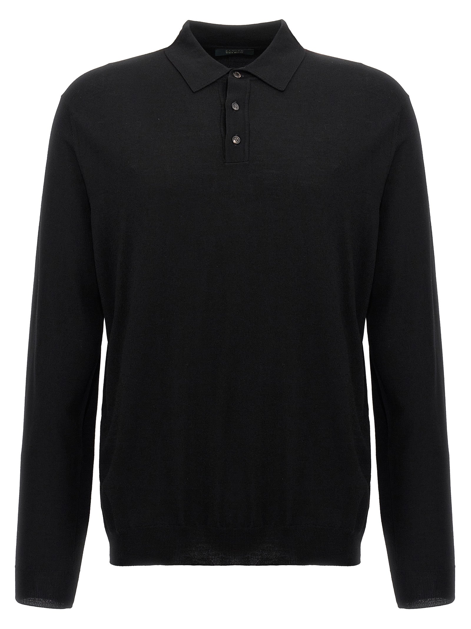 Zanone Wool Polo Shirt