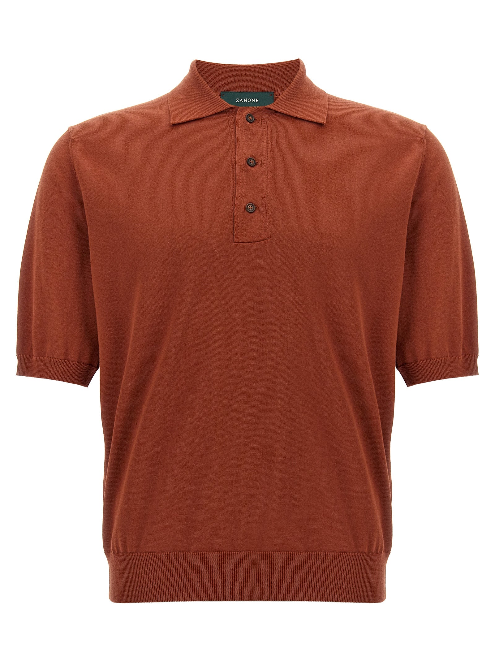 Zanone Cotton Polo Shirt