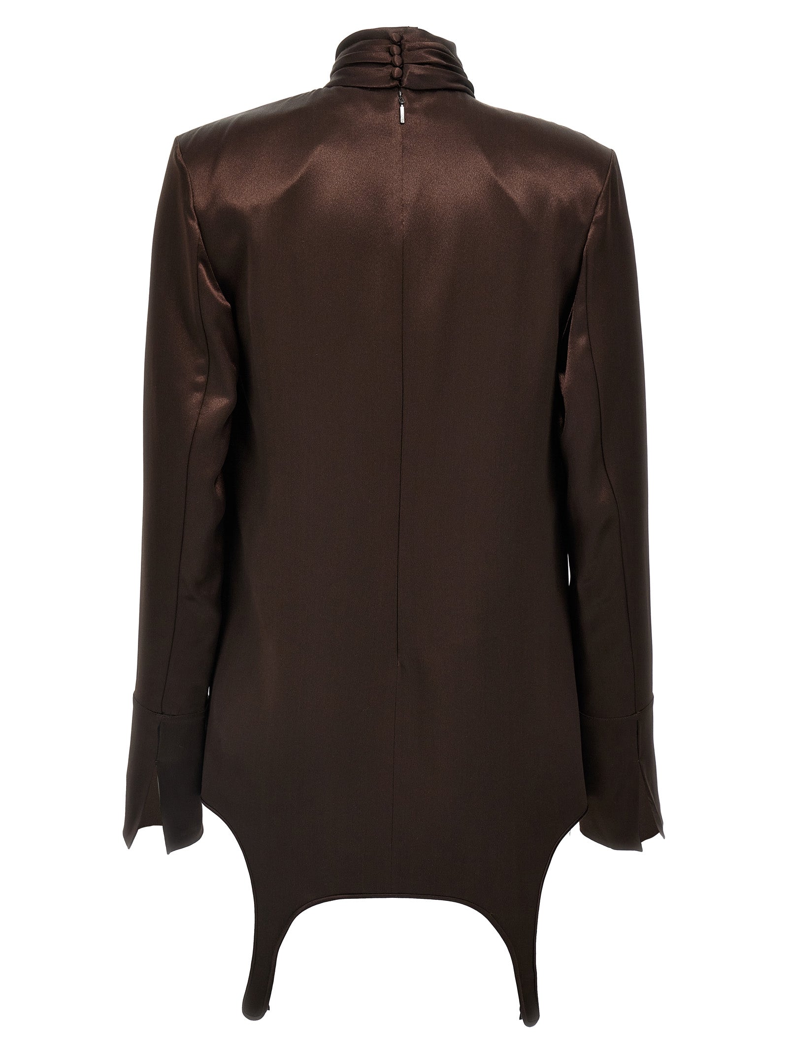 Saint Laurent Garter Blouse