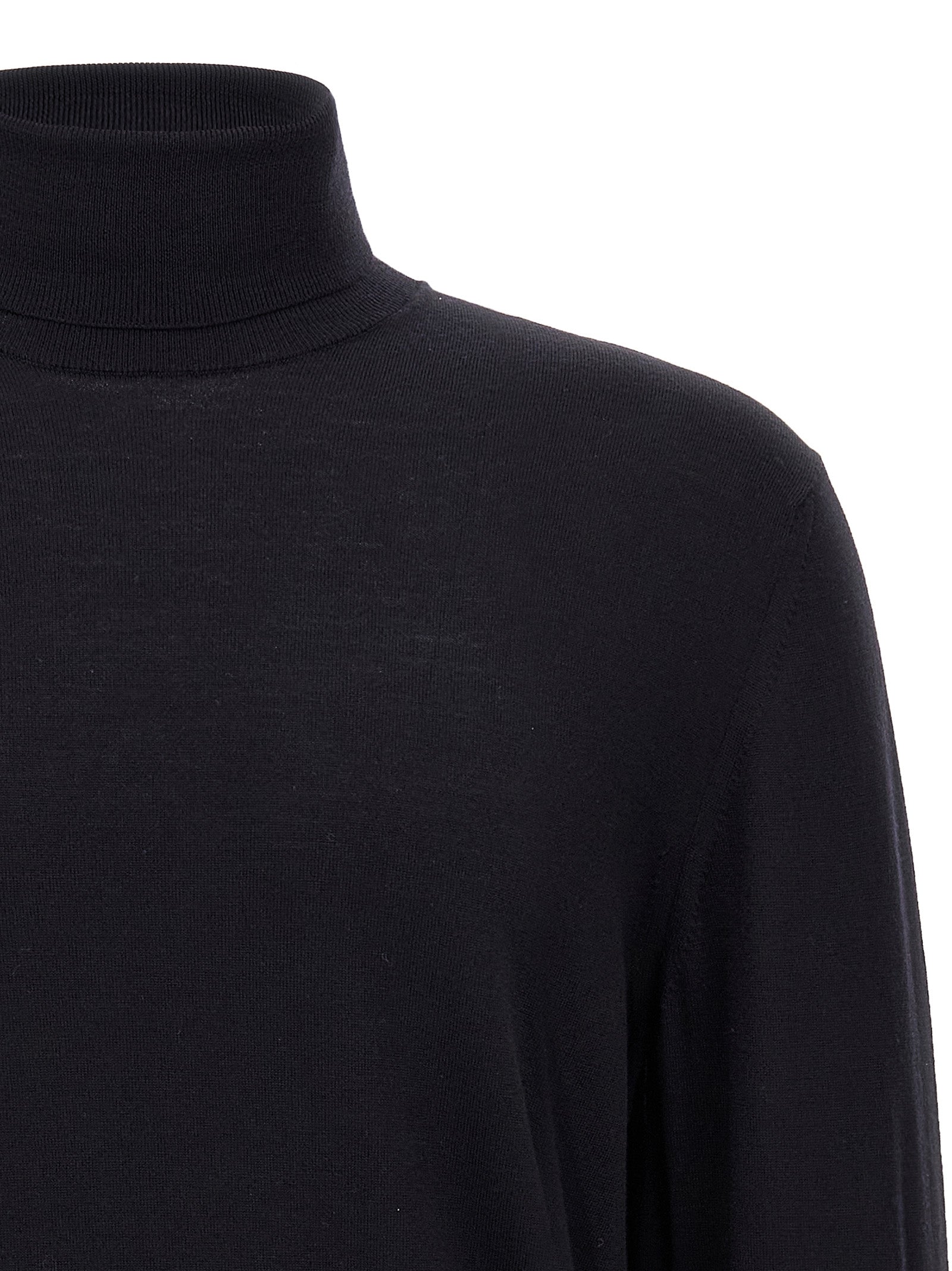 Zanone Wool Turtleneck Sweater