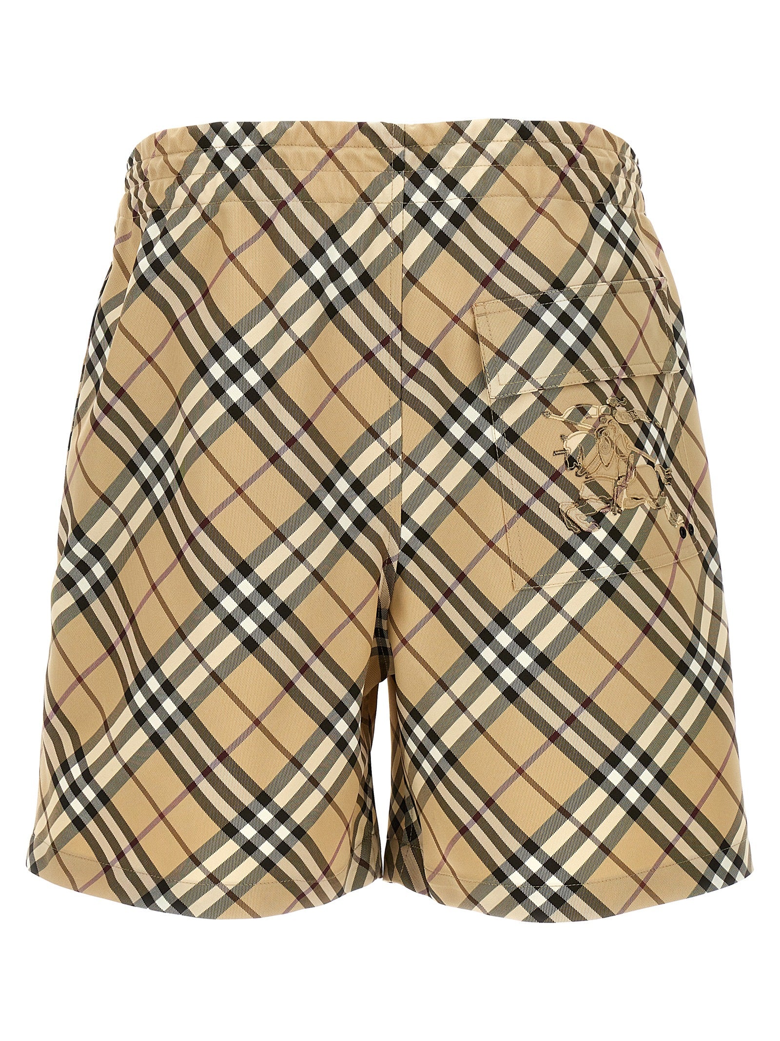 Burberry Check Waterproof Bermuda Shorts