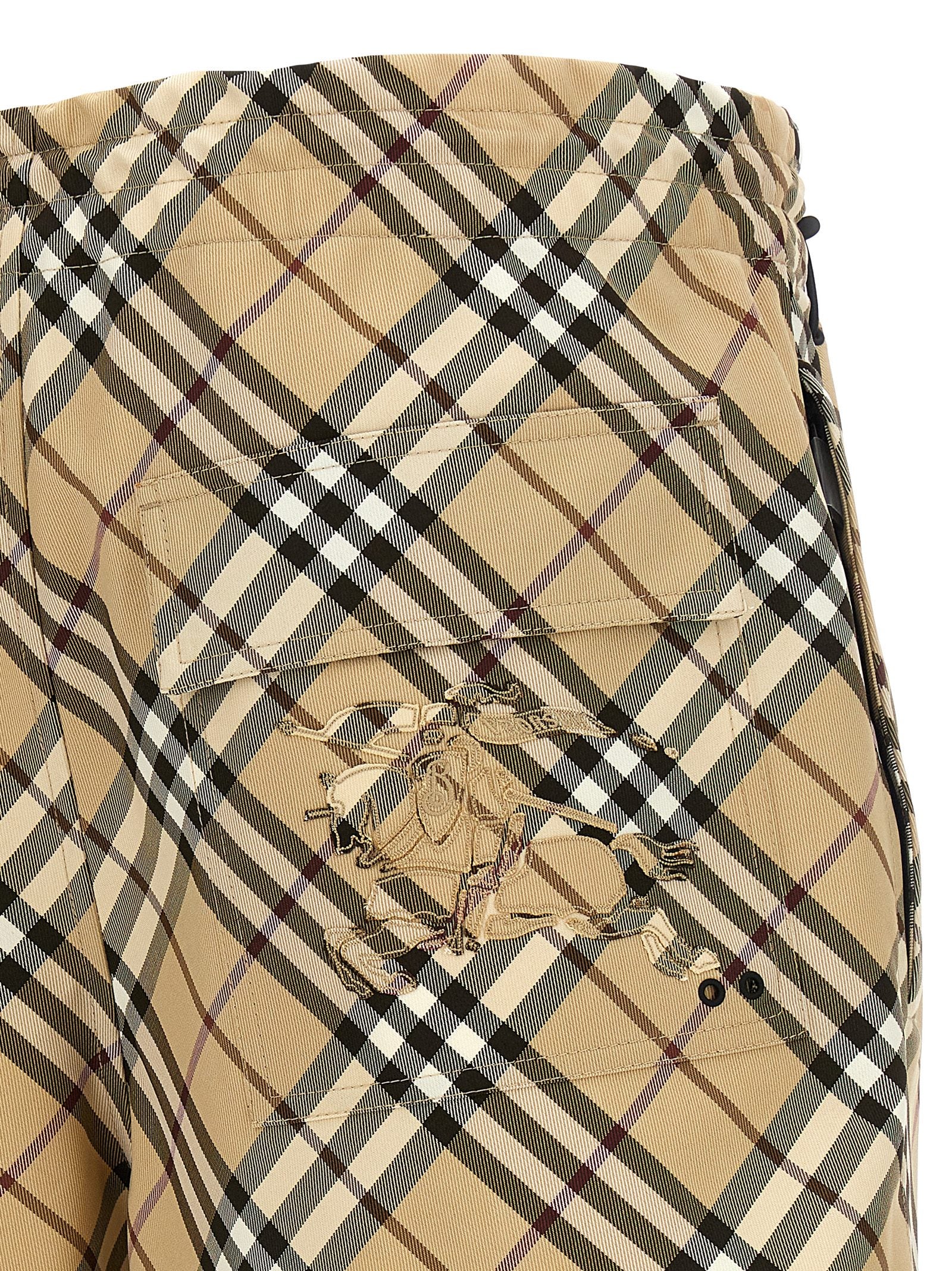 Burberry Check Waterproof Bermuda Shorts