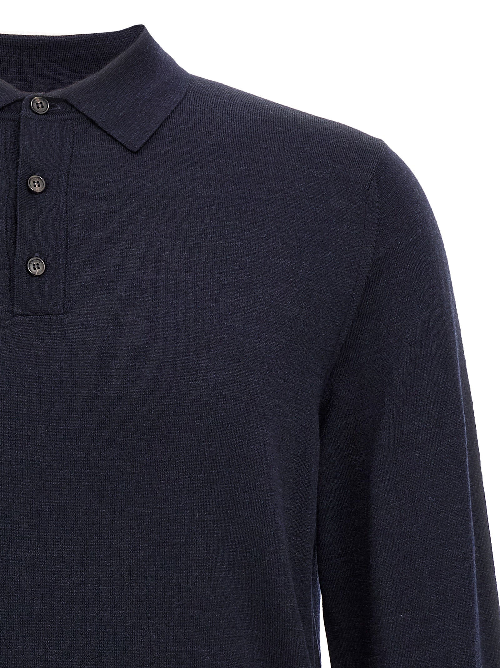 Zanone Virgin Wool Polo Shirt