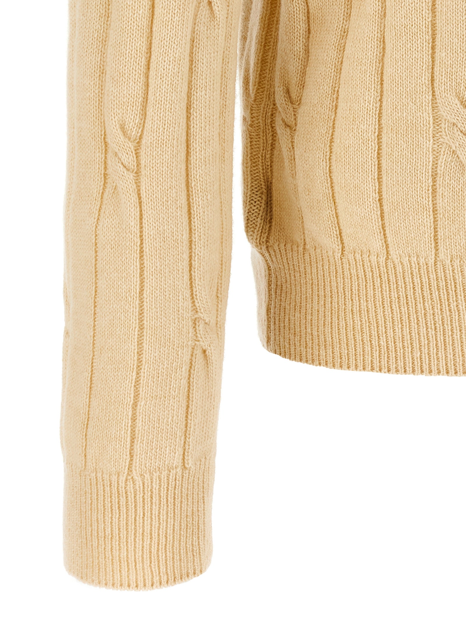 Zanone Braided Wool Polo Shirt