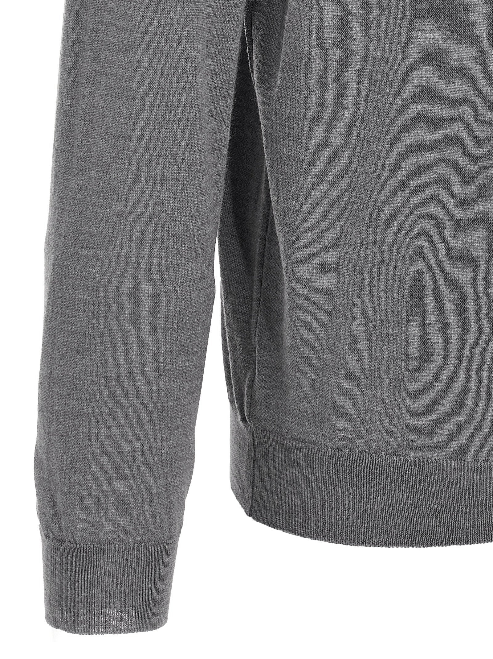 Zanone Virgin Wool Polo Shirt