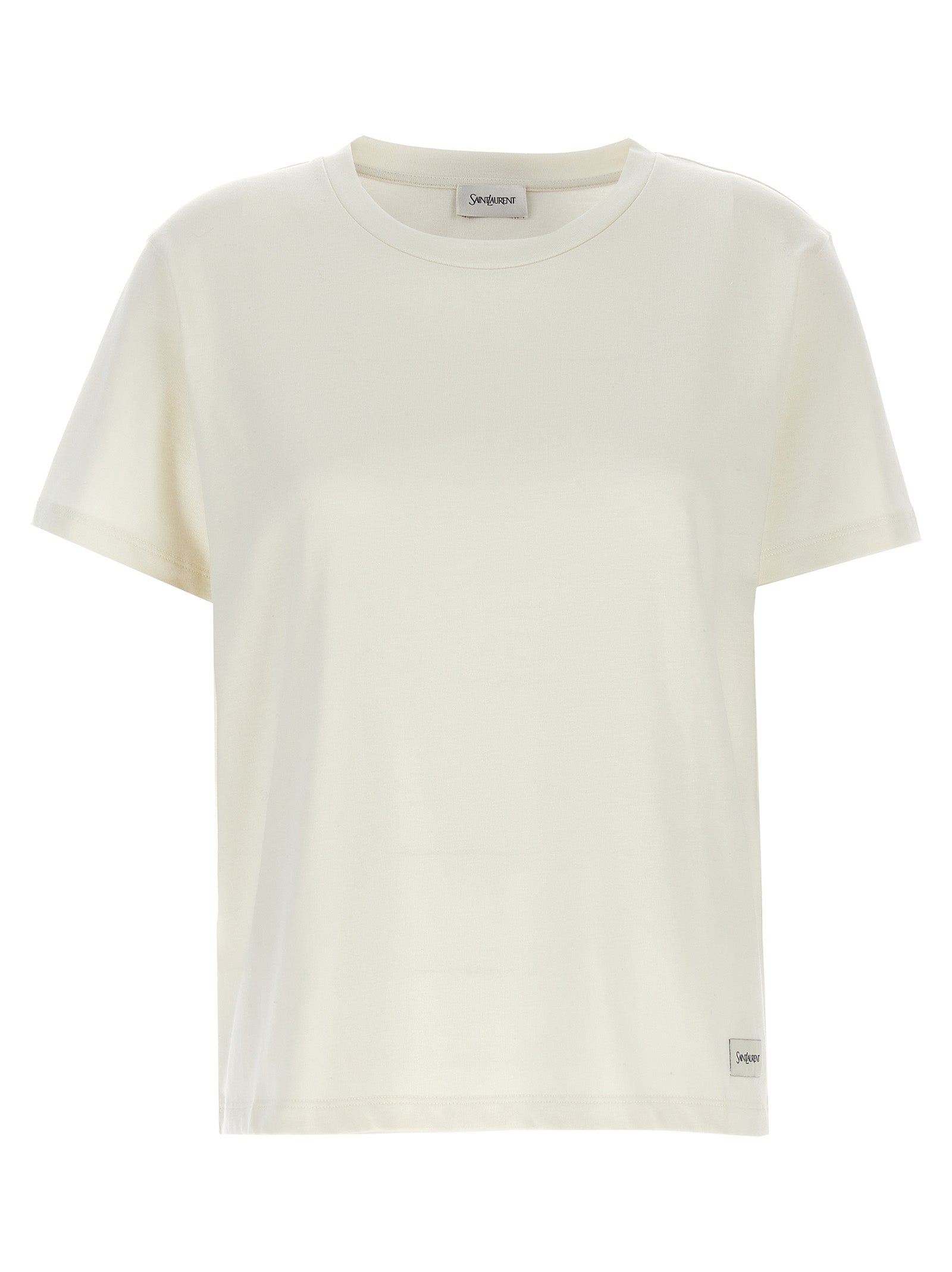 Saint Laurent Logo Label T-Shirt