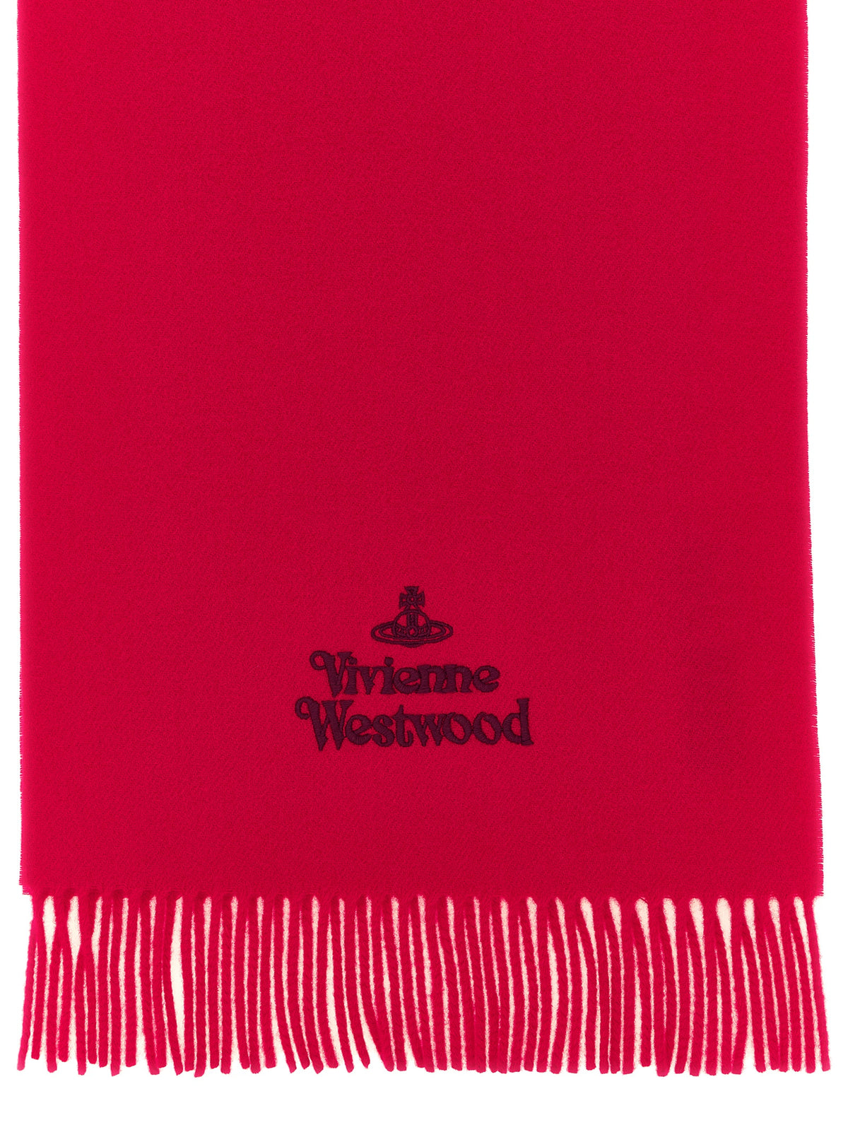 Vivienne Westwood Scarf With Embroidered Logo