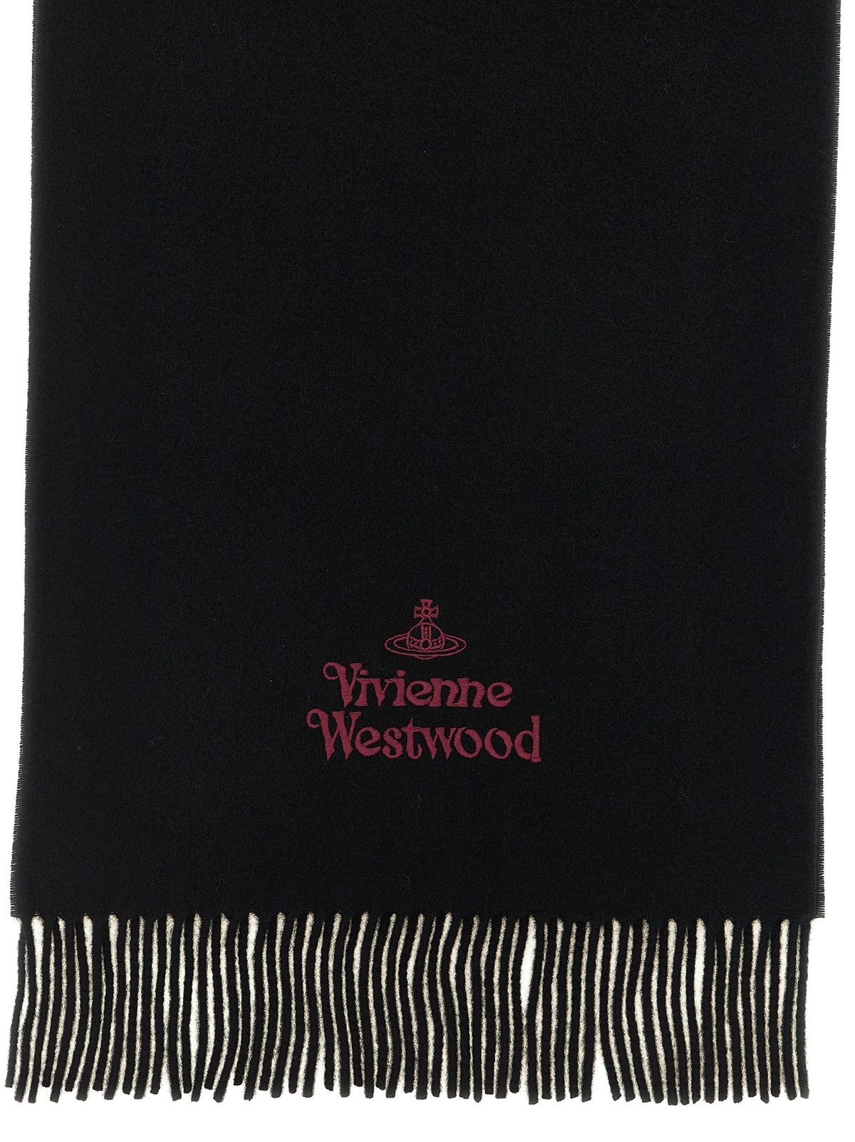 Vivienne Westwood Logo Embroidery Scarf