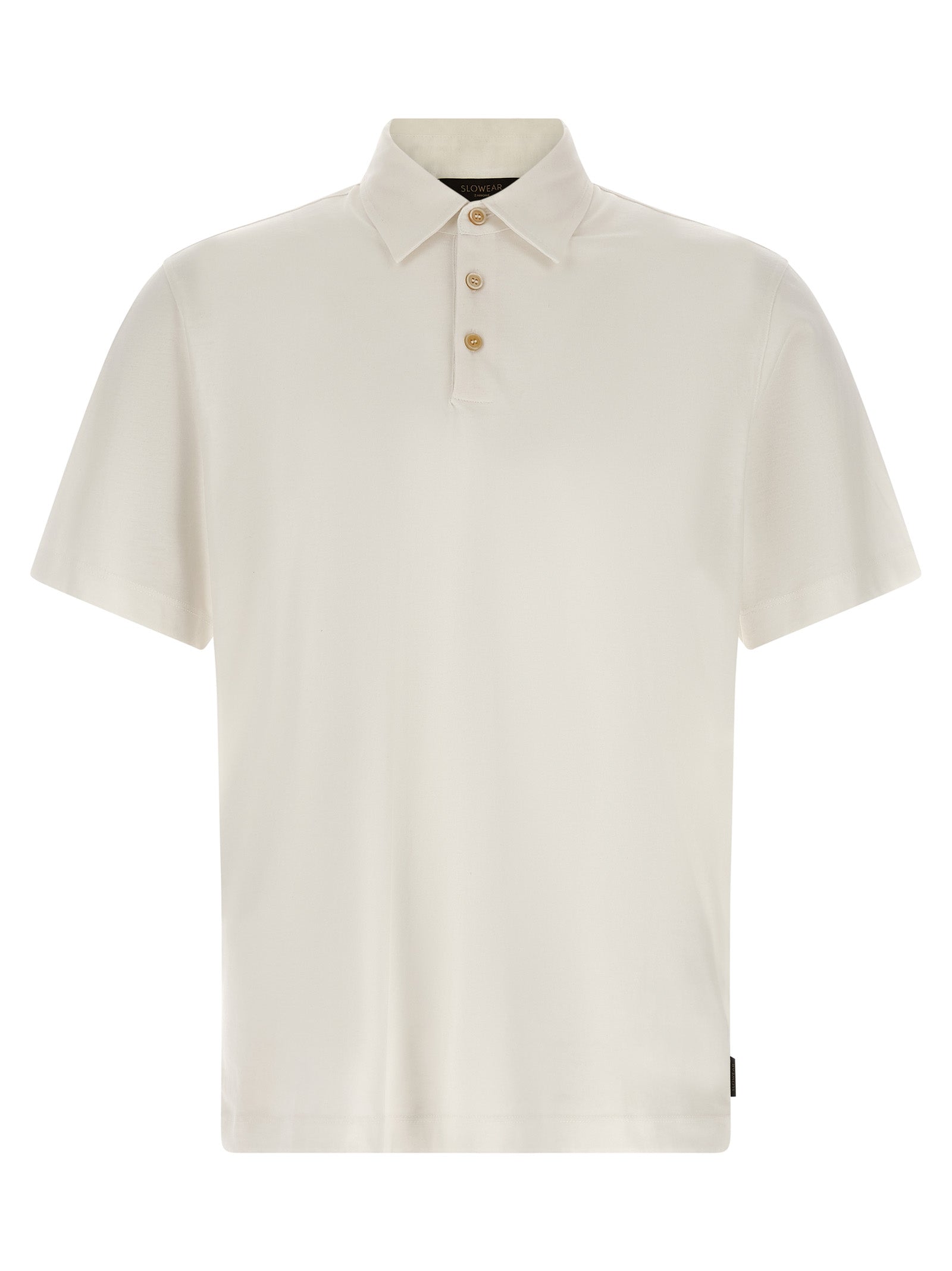 Zanone Cotton Silk Polo Shirt