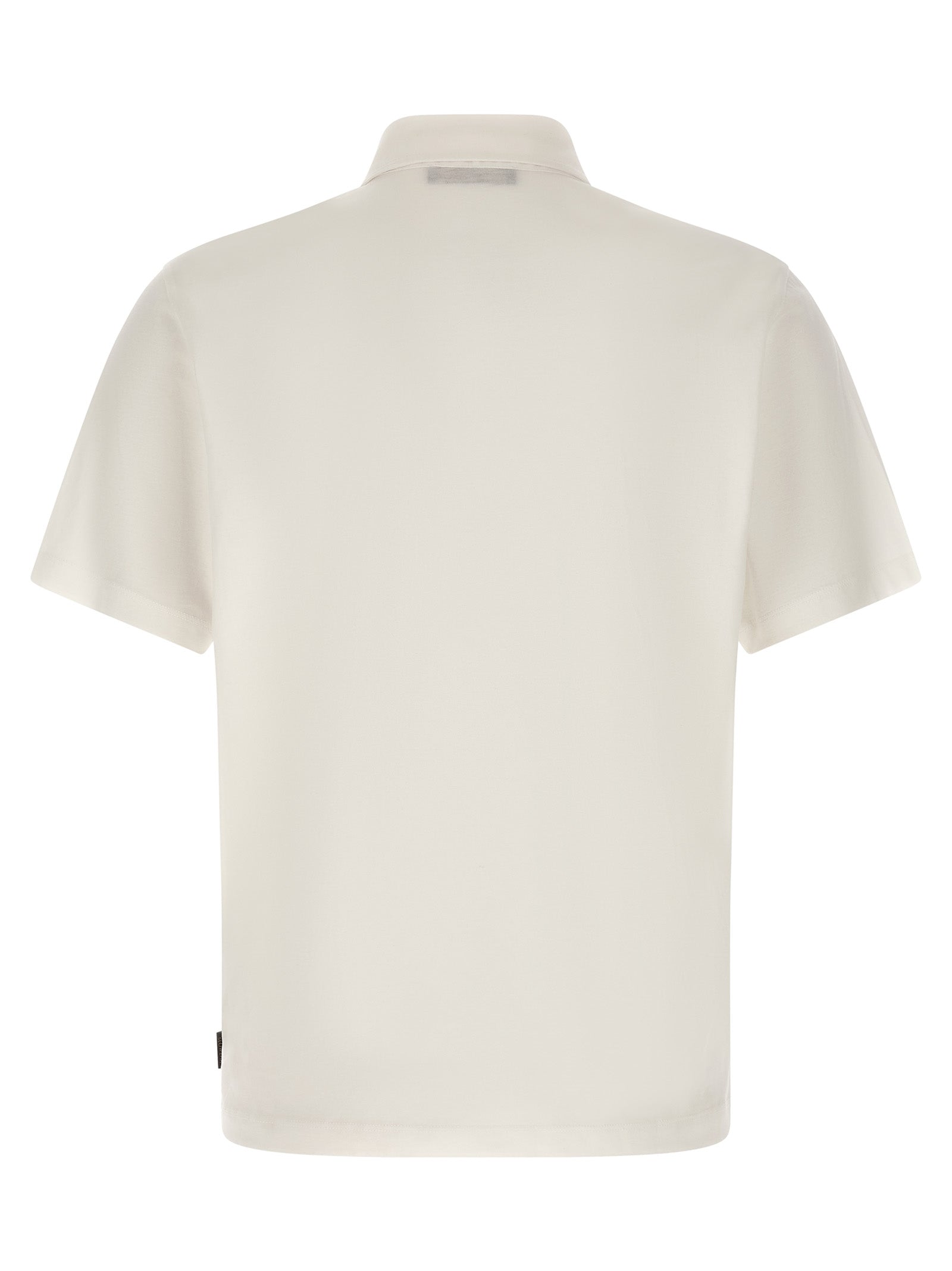 Zanone Cotton Silk Polo Shirt