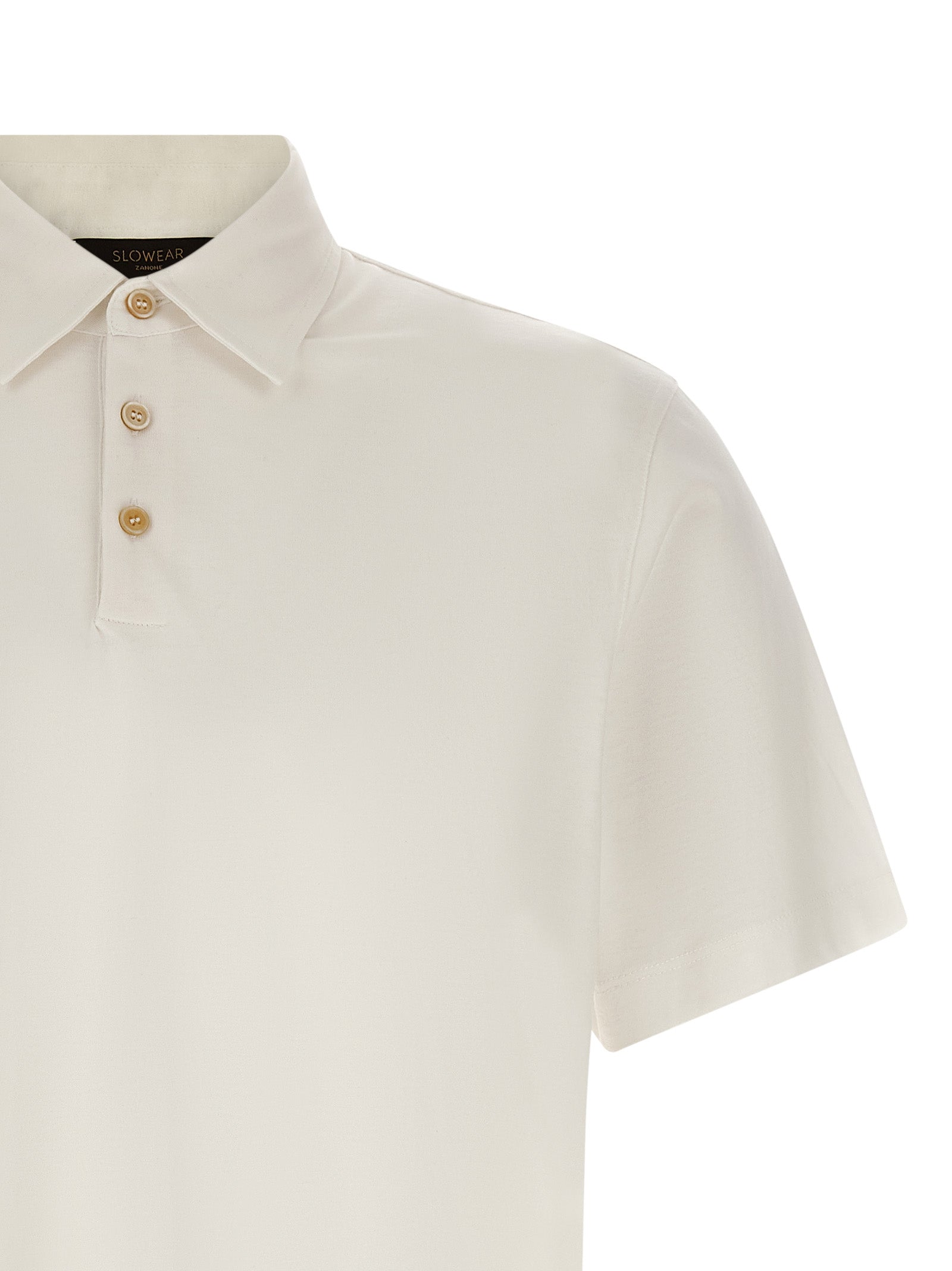 Zanone Cotton Silk Polo Shirt