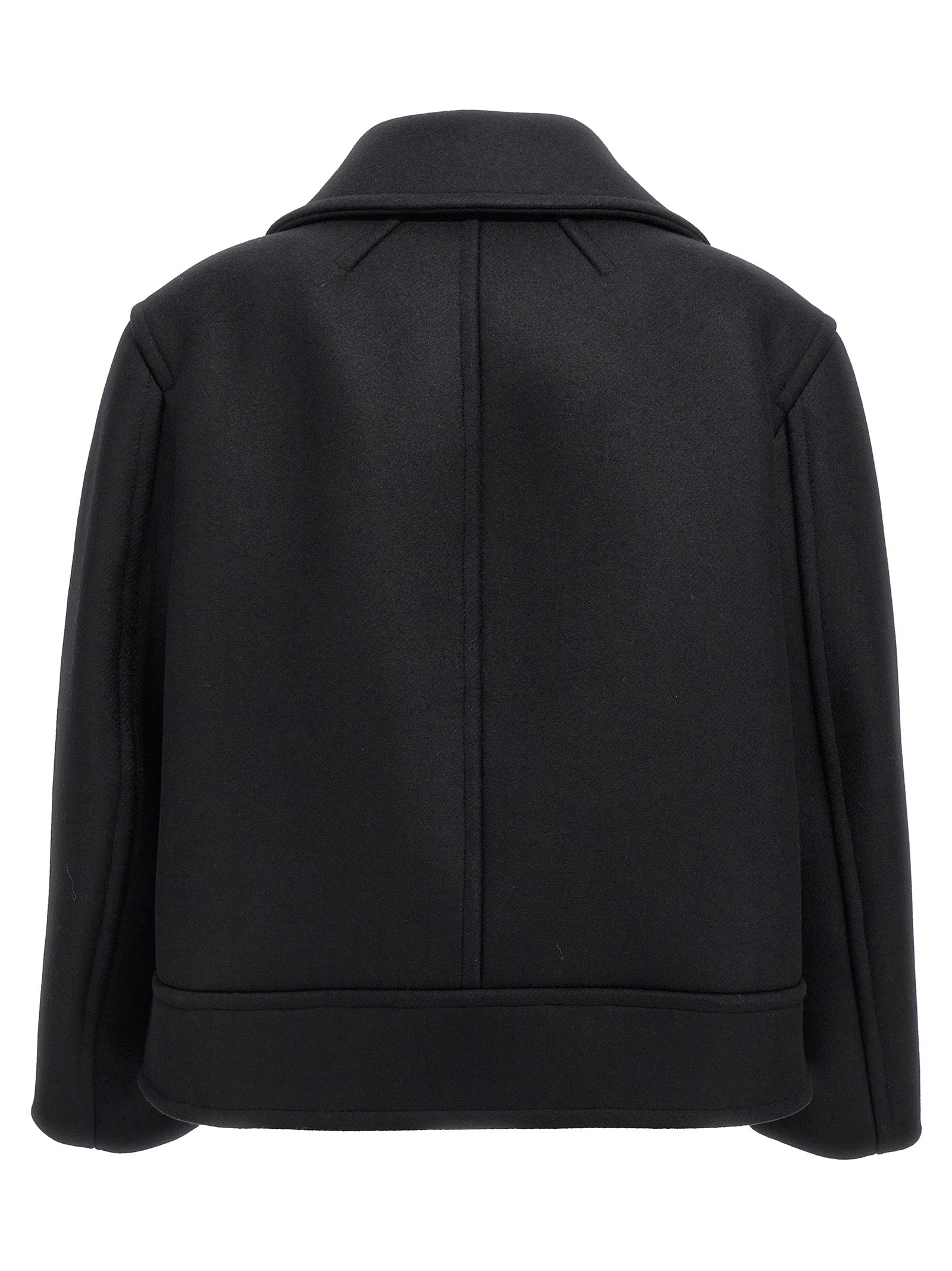 Saint Laurent Oversized Caban Coat