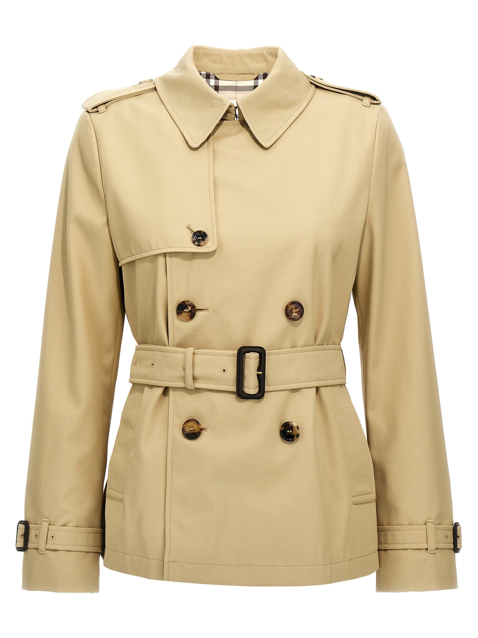 Burberry 'Sp25' Short Trench Coat