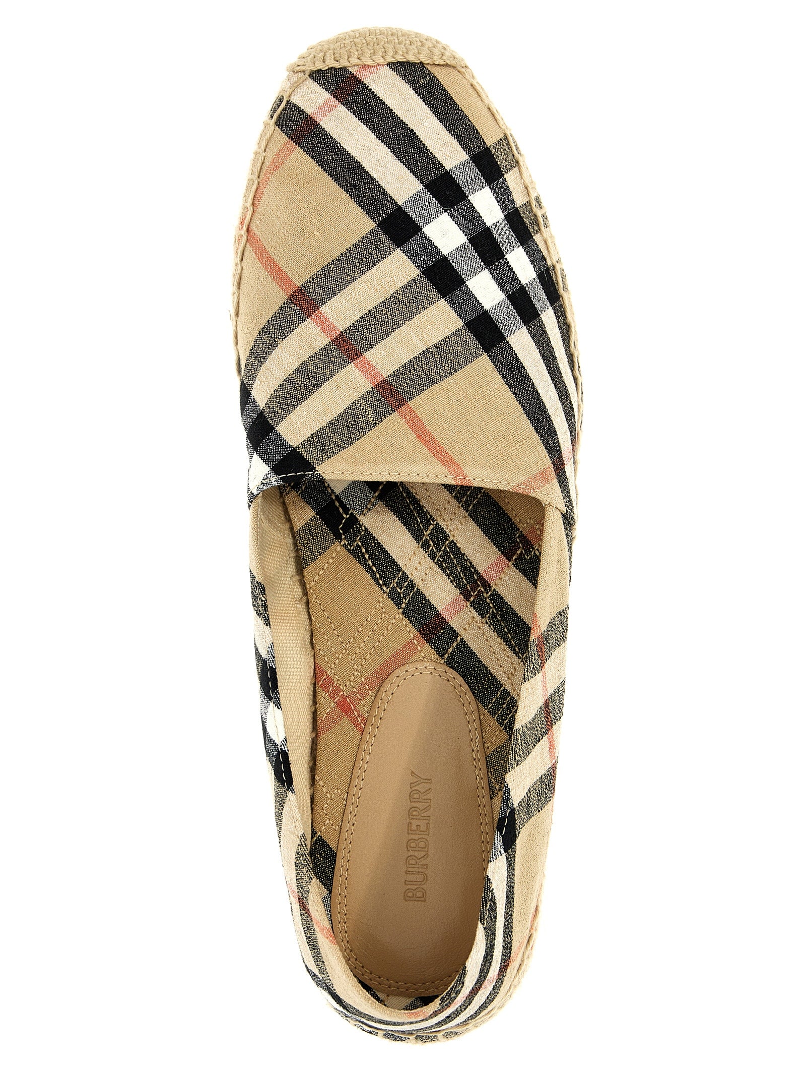 Burberry Check Espadrilles