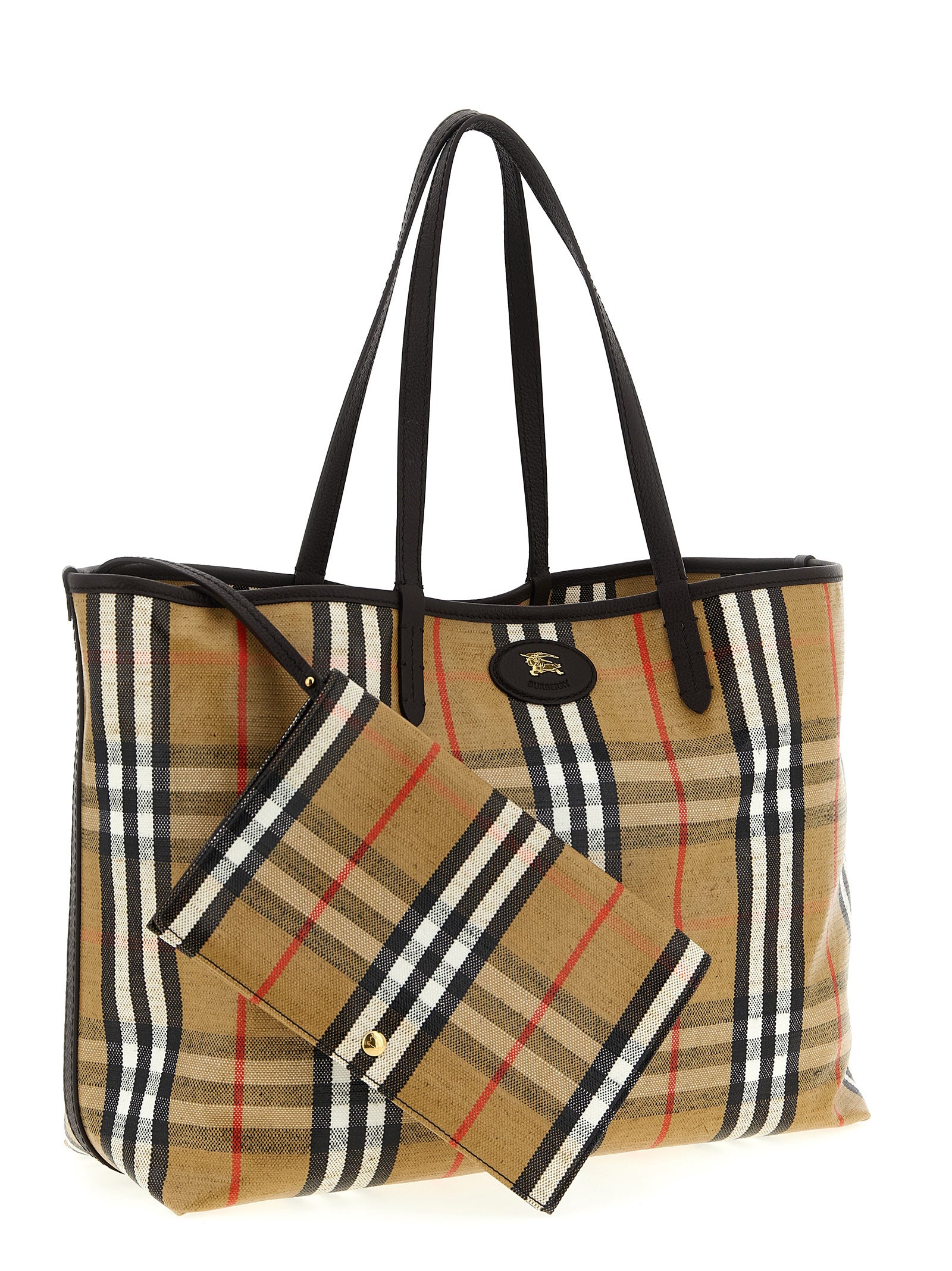 Burberry Medium 'Highlands' Shopping Bag