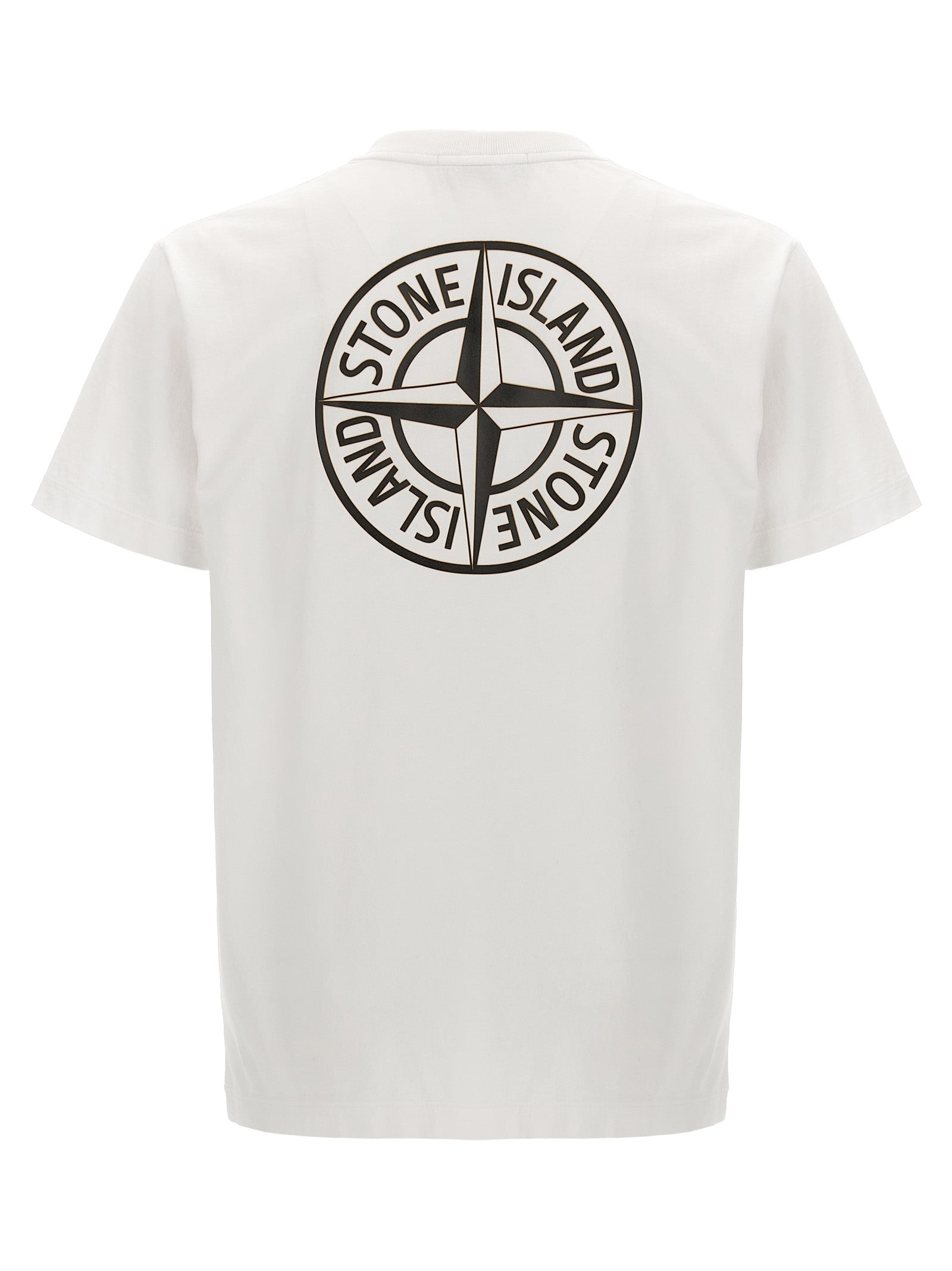 Stone Island Logo Print T-Shirt