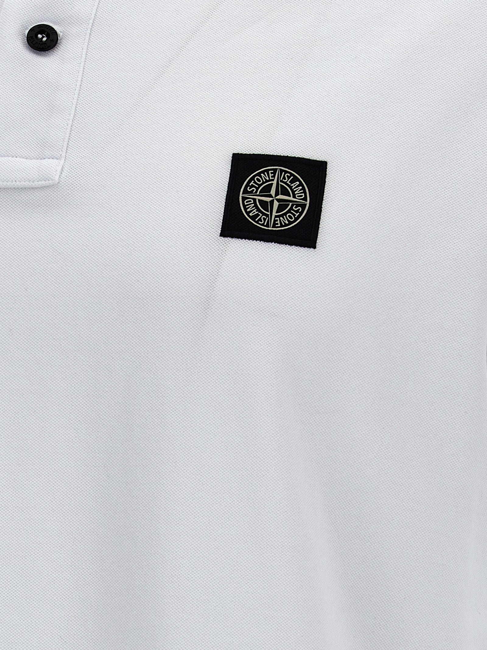 Stone Island Logo Patch Polo Shirt