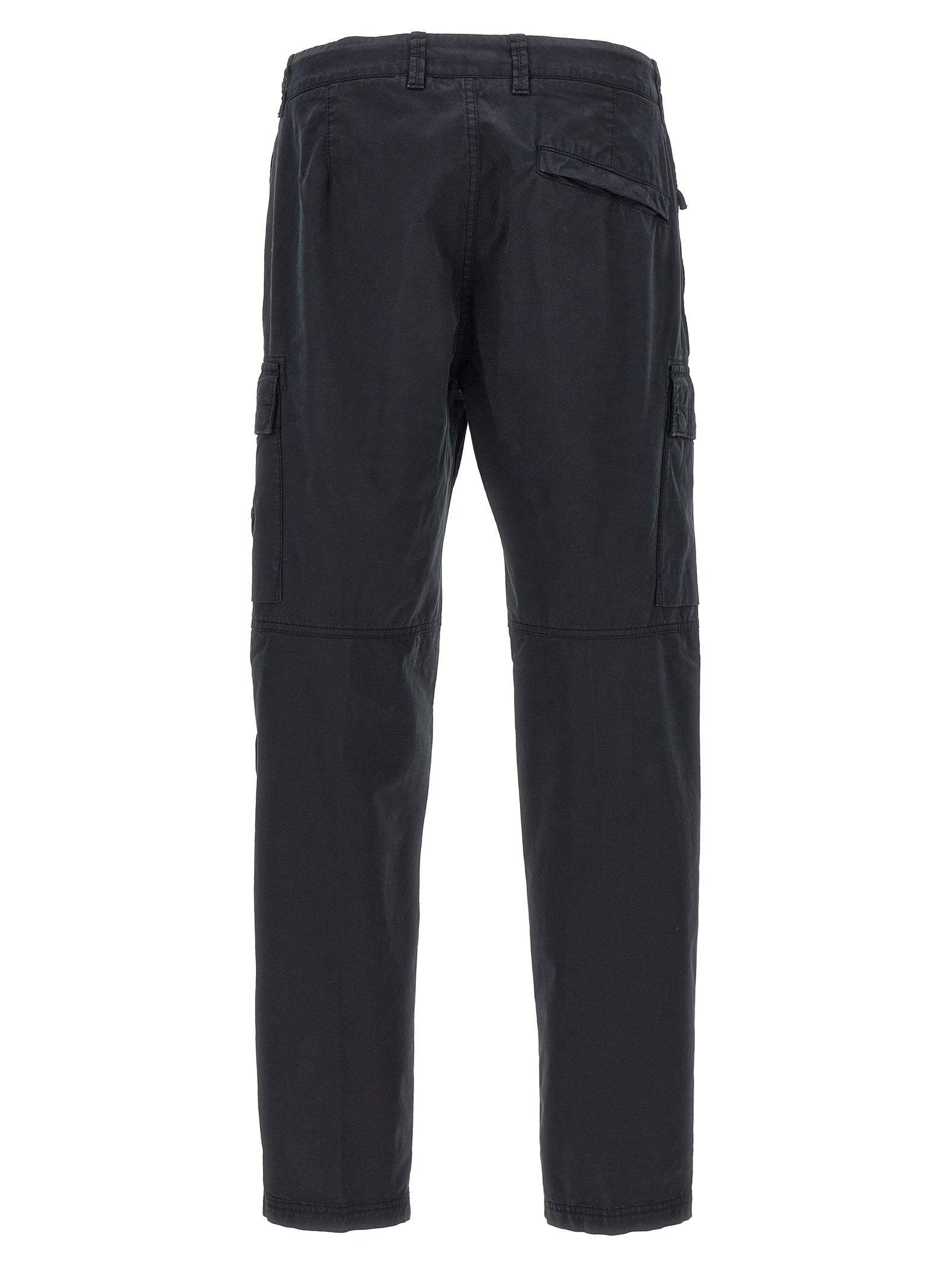 Stone Island Logo Patch Cargo Pants